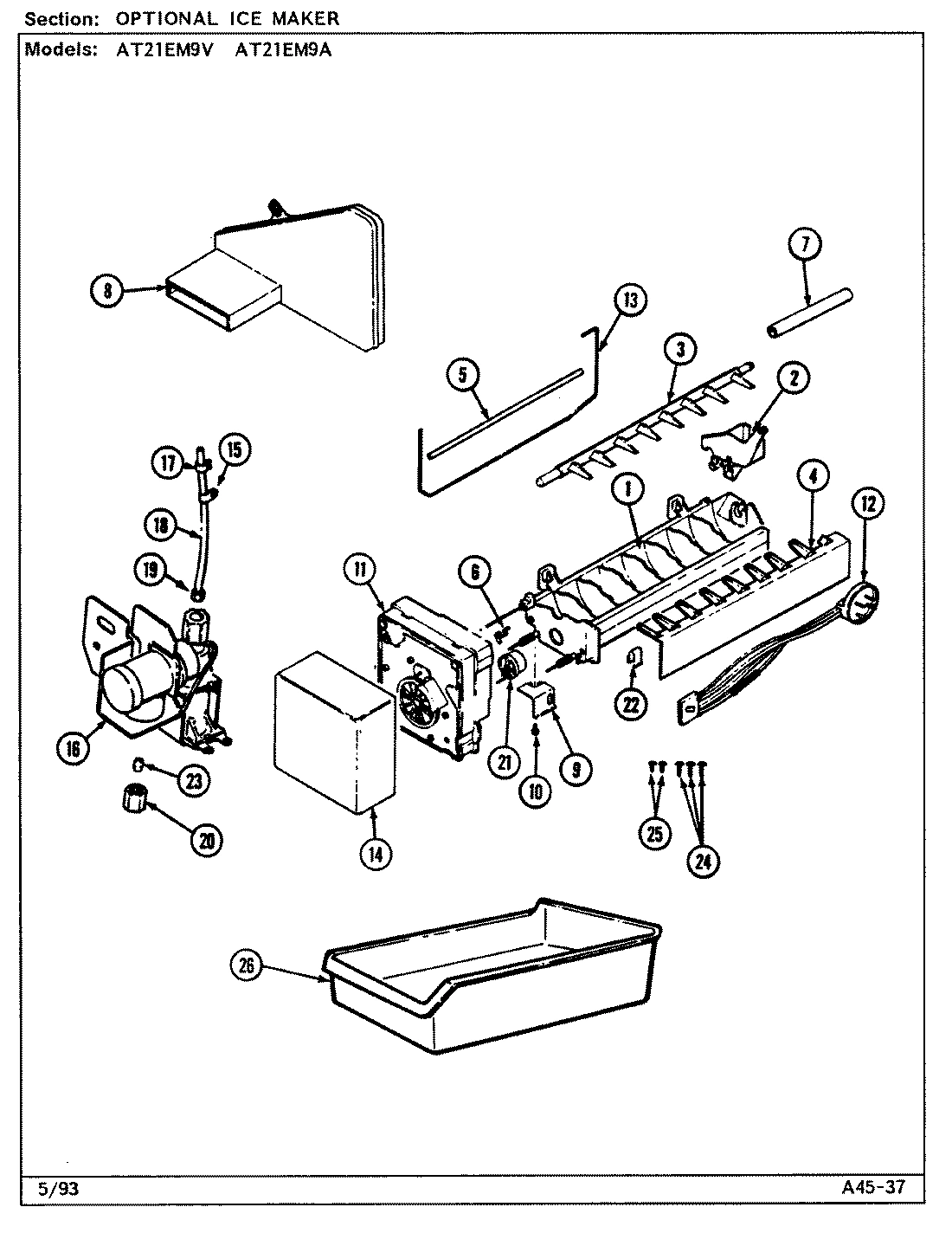 04 - OPTIONAL ICE MAKER