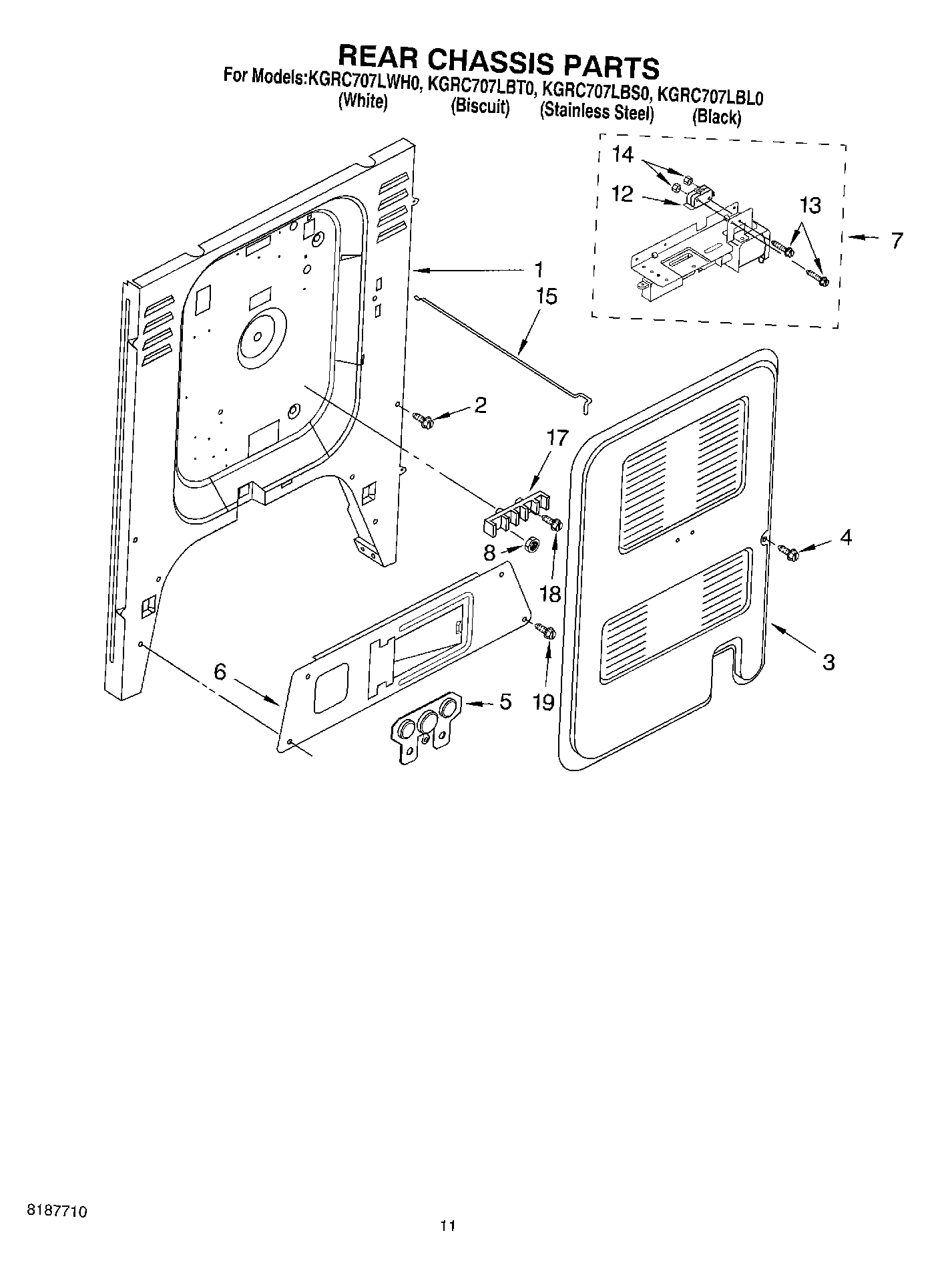 08 - REAR CHASSIS PARTS, MISCELLANEOUS PARTS