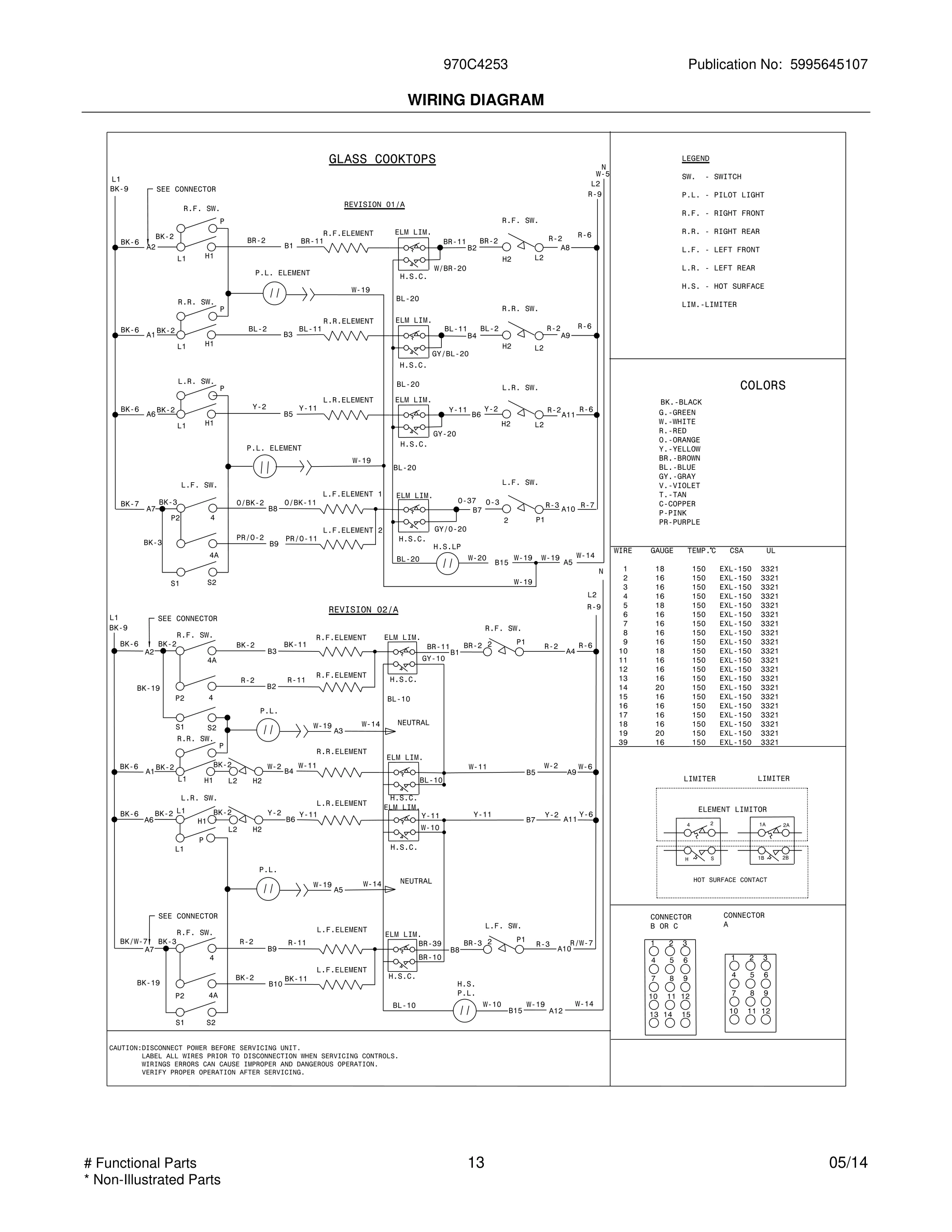 13 - WIRING DIAGRAM