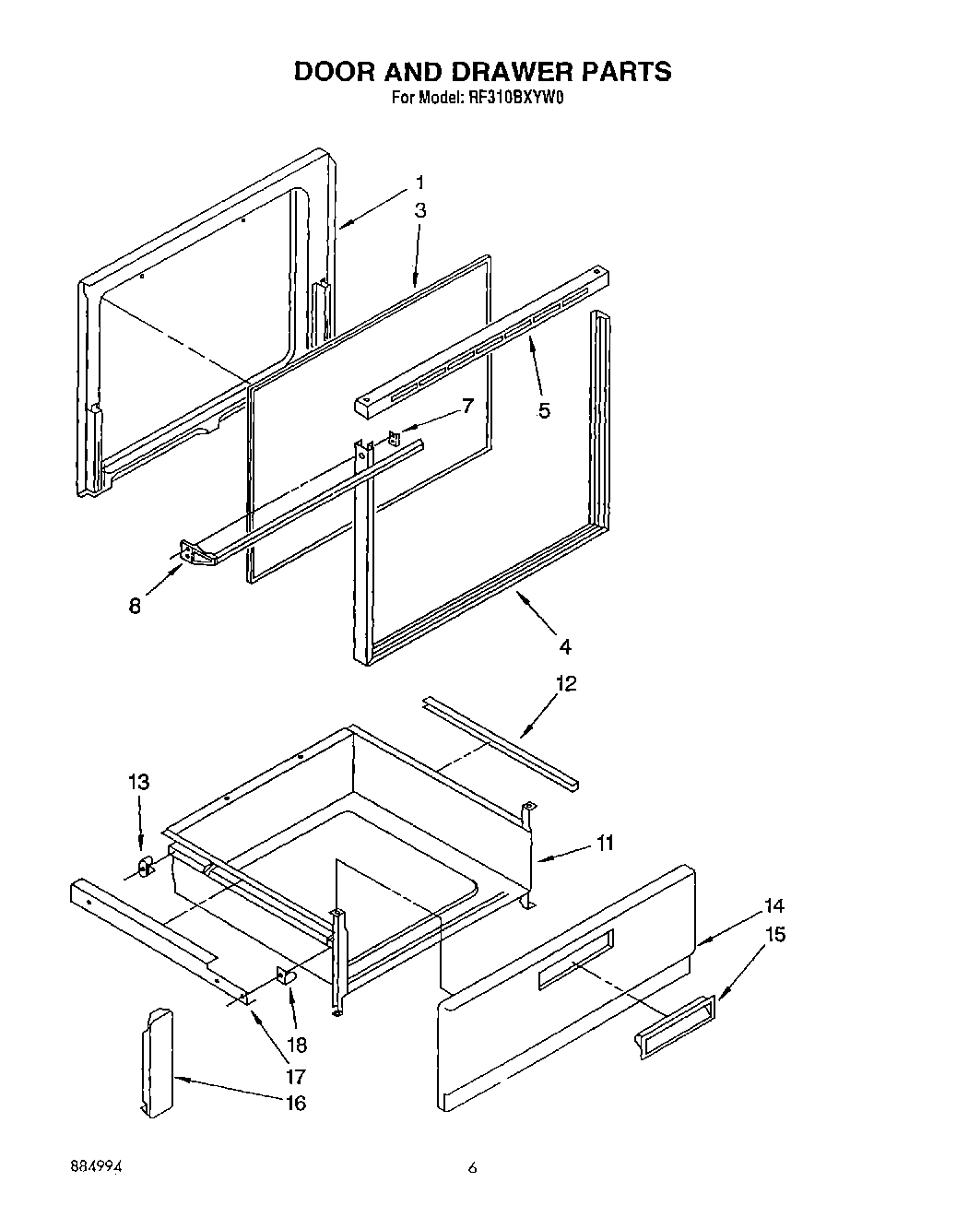 05 - DOOR AND DRAWER, LIT/OPTIONAL