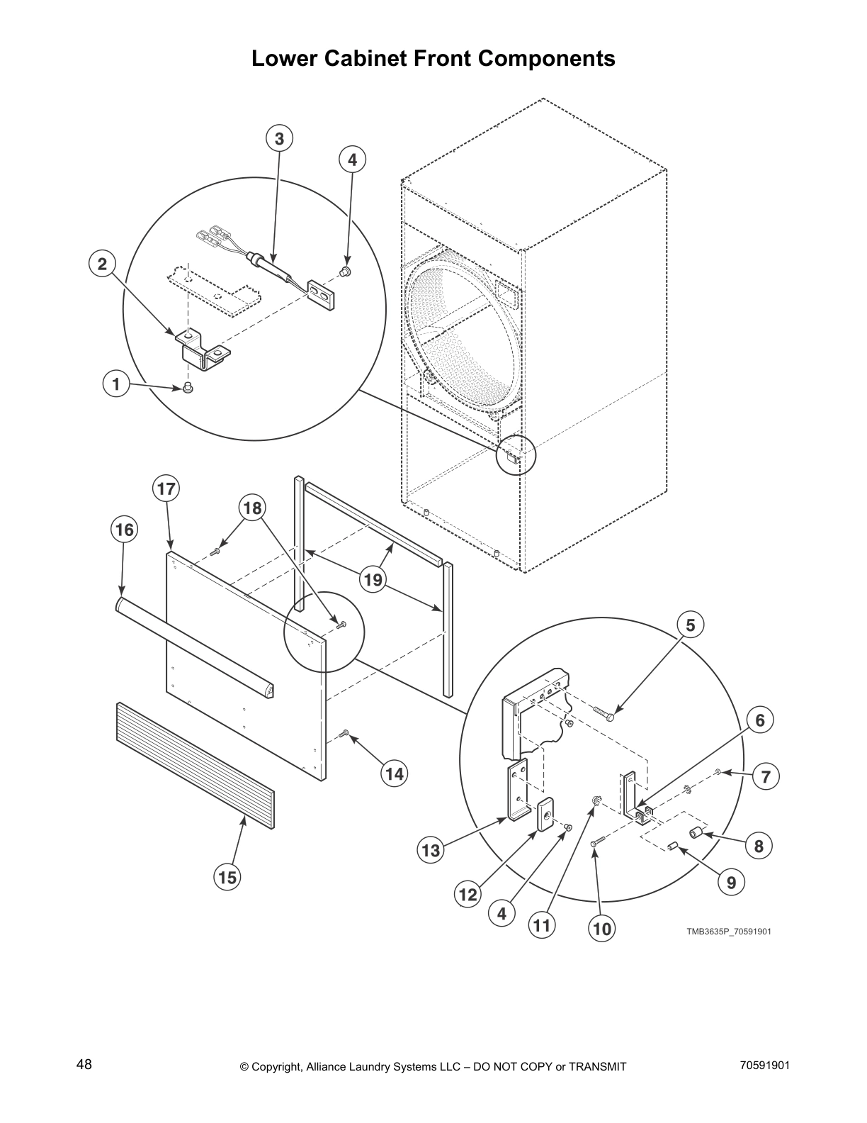 Lower Cabinet Front Components