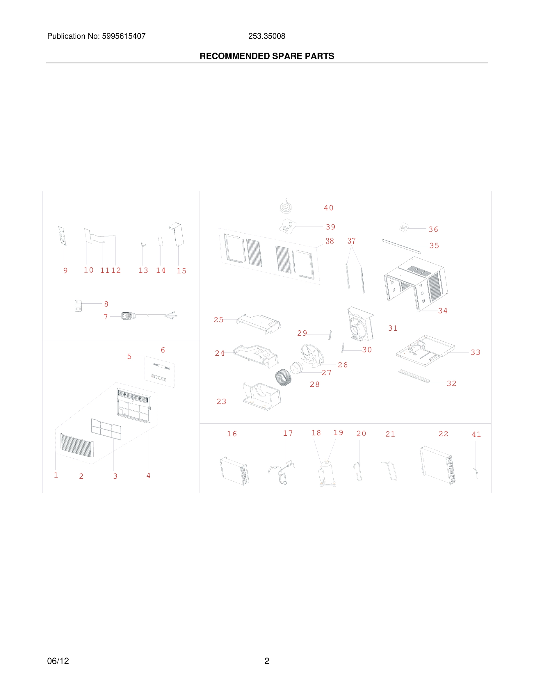 03 - RECOMMENDED SPARE PARTS