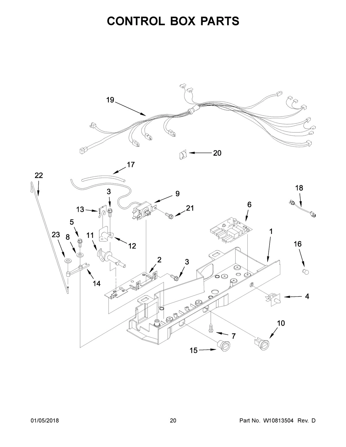 11 - CONTROL BOX PARTS