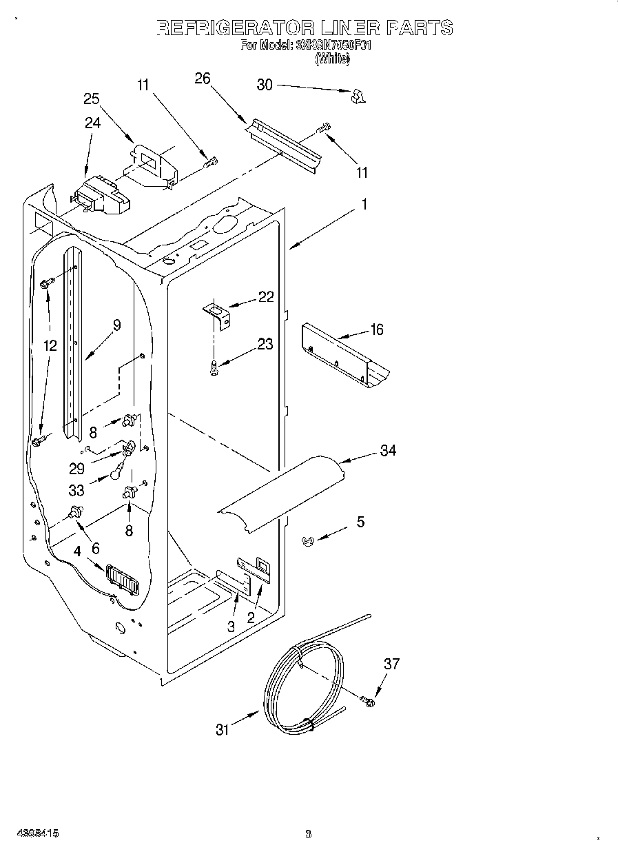 02 - REFRIGERATOR LINER