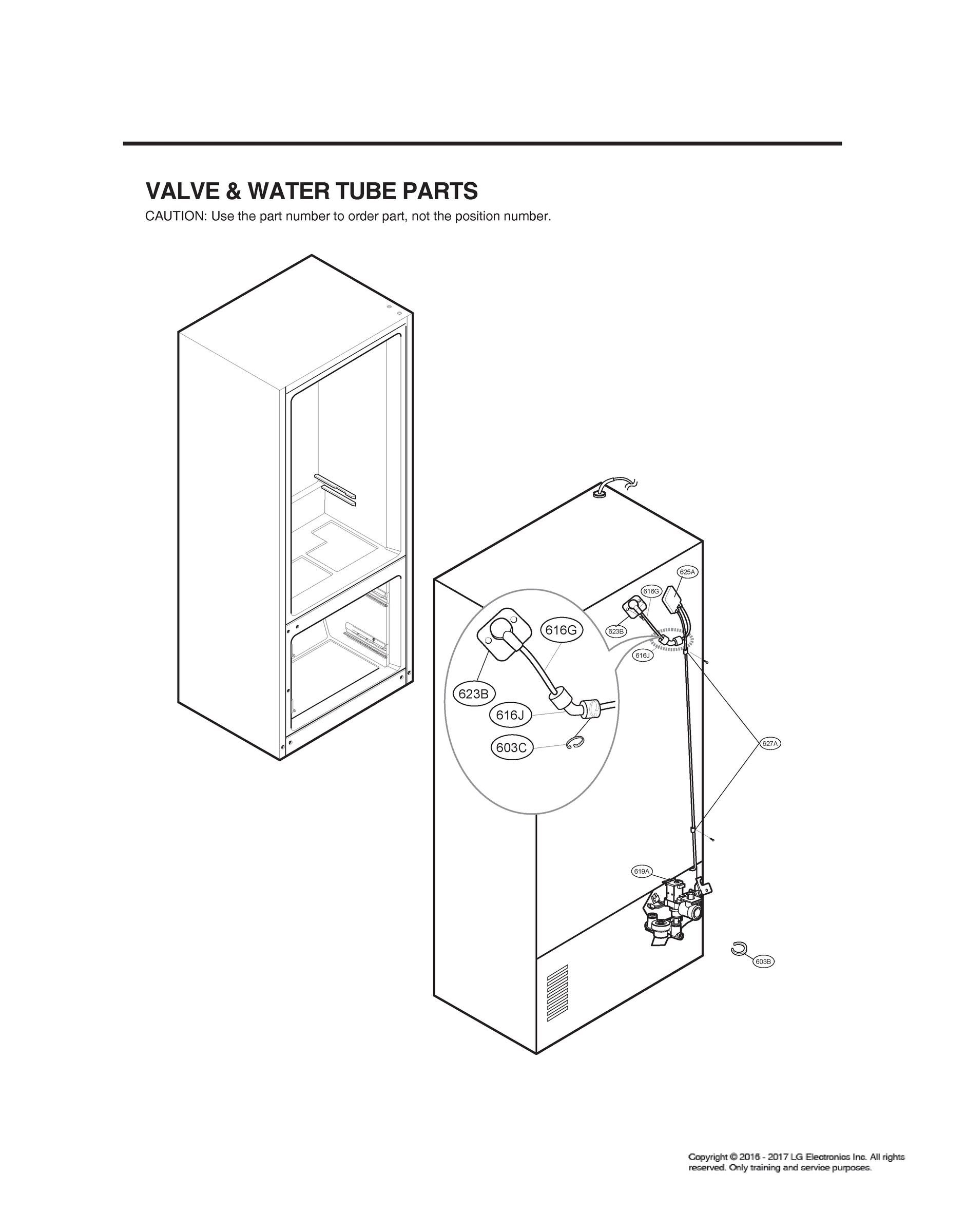 VALVE & WATER TUBE PARTS
