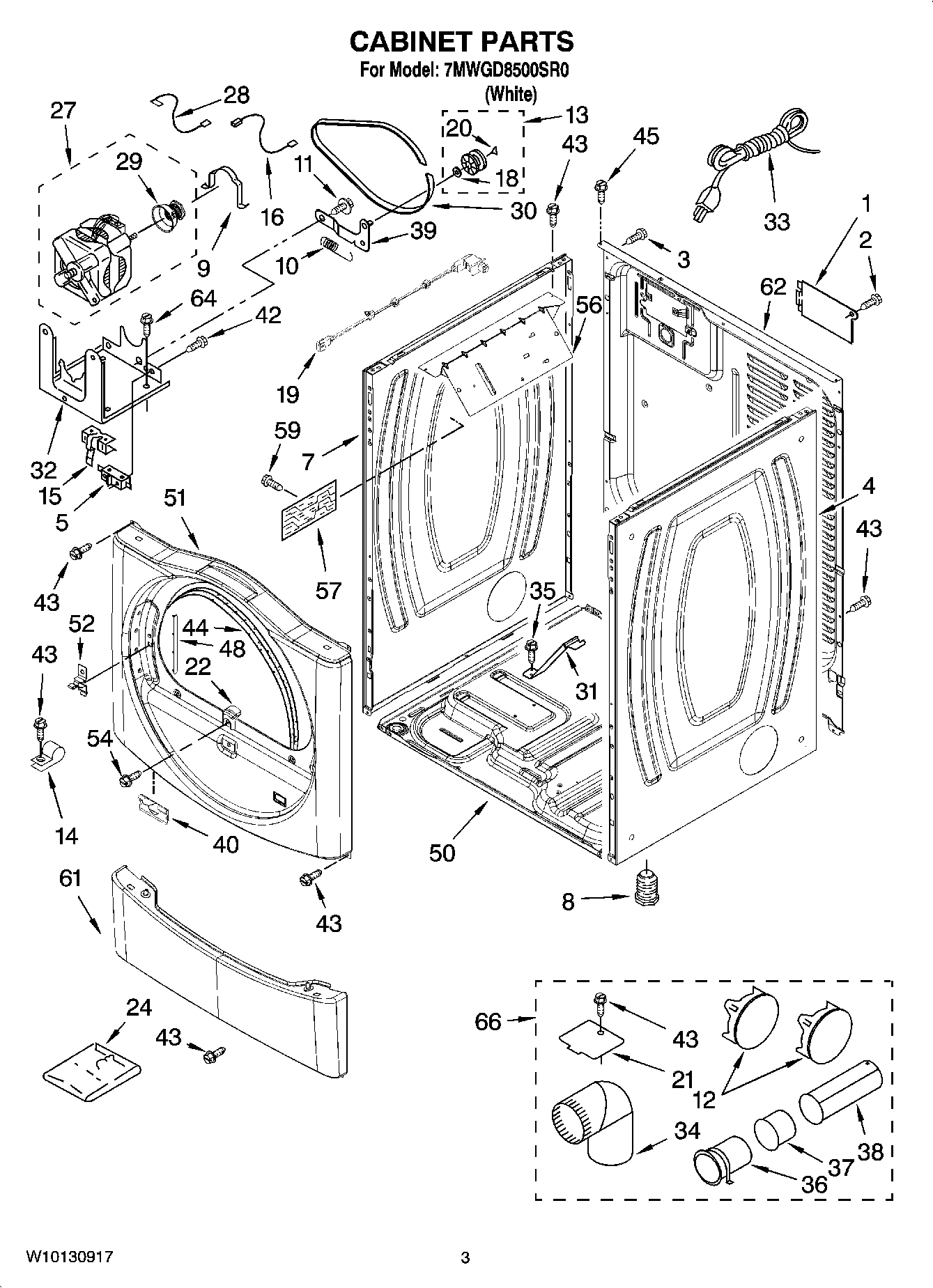 02 - CABINET PARTS