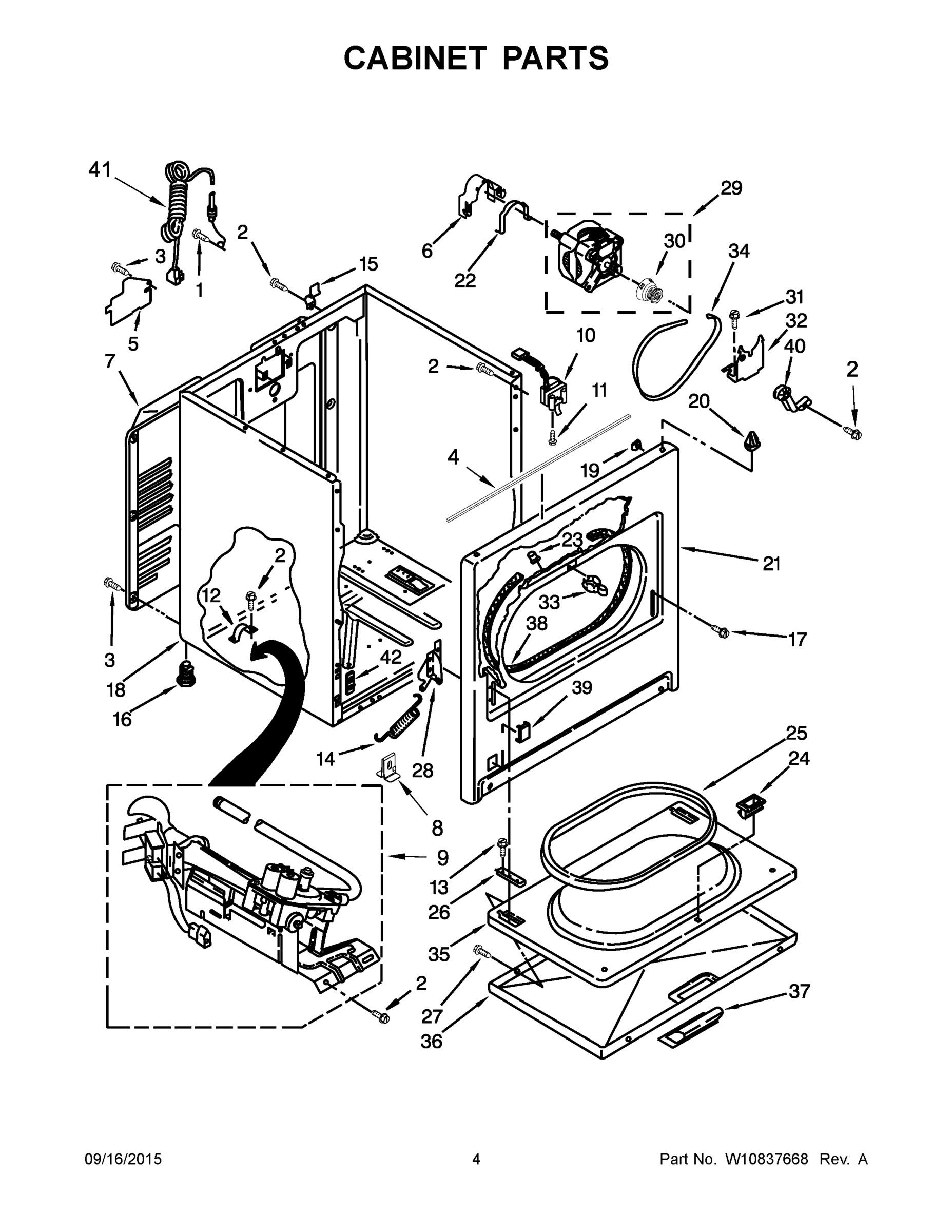 03 - CABINET PARTS