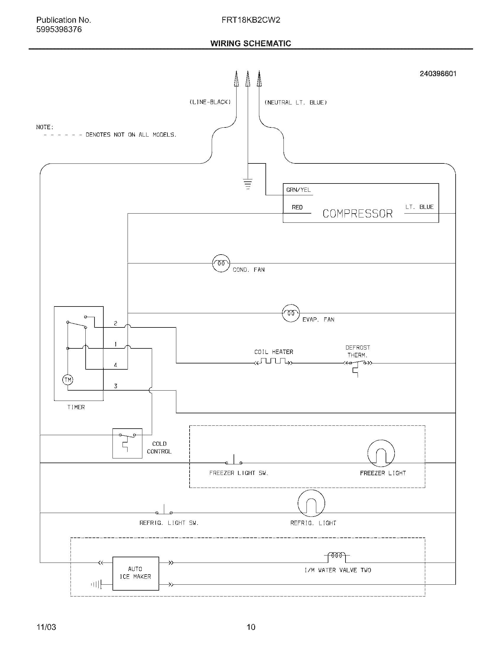 10 - WIRING SCHEMATIC