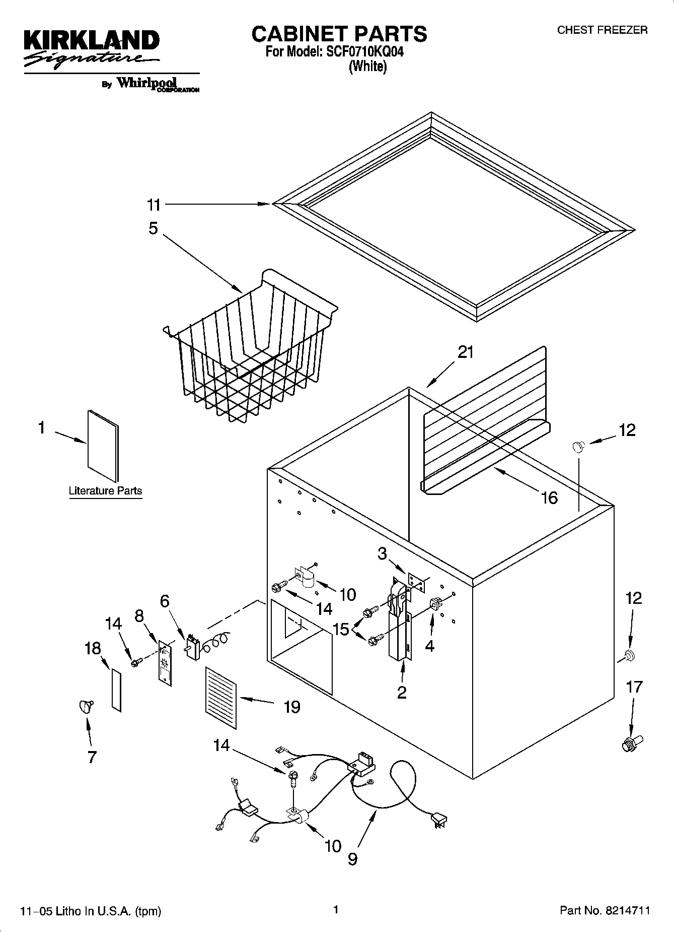 01 - CABINET PARTS