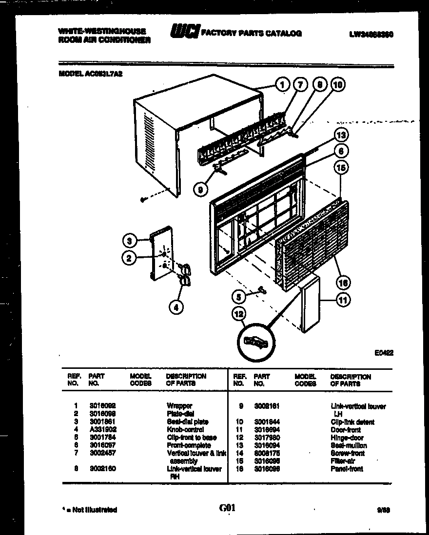 02 - CABINET PARTS