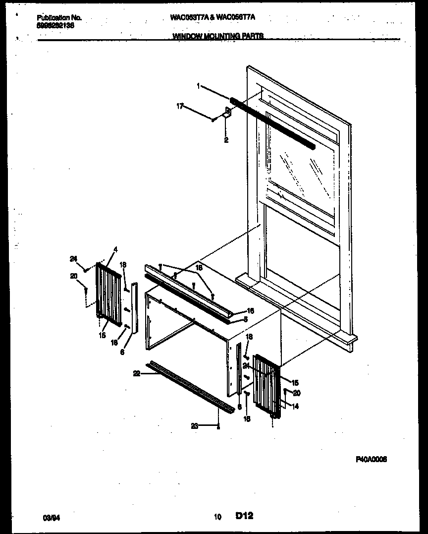 06 - WINDOW MOUNTING PARTS