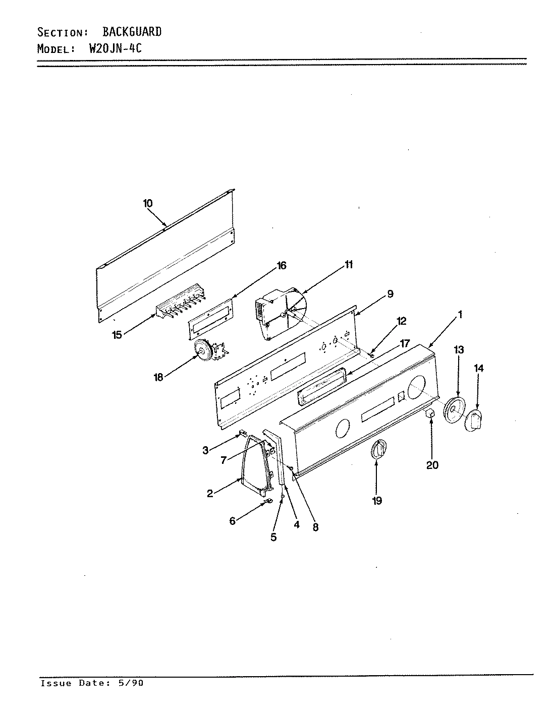 04 - CONTROL PANEL (REV. A-D)