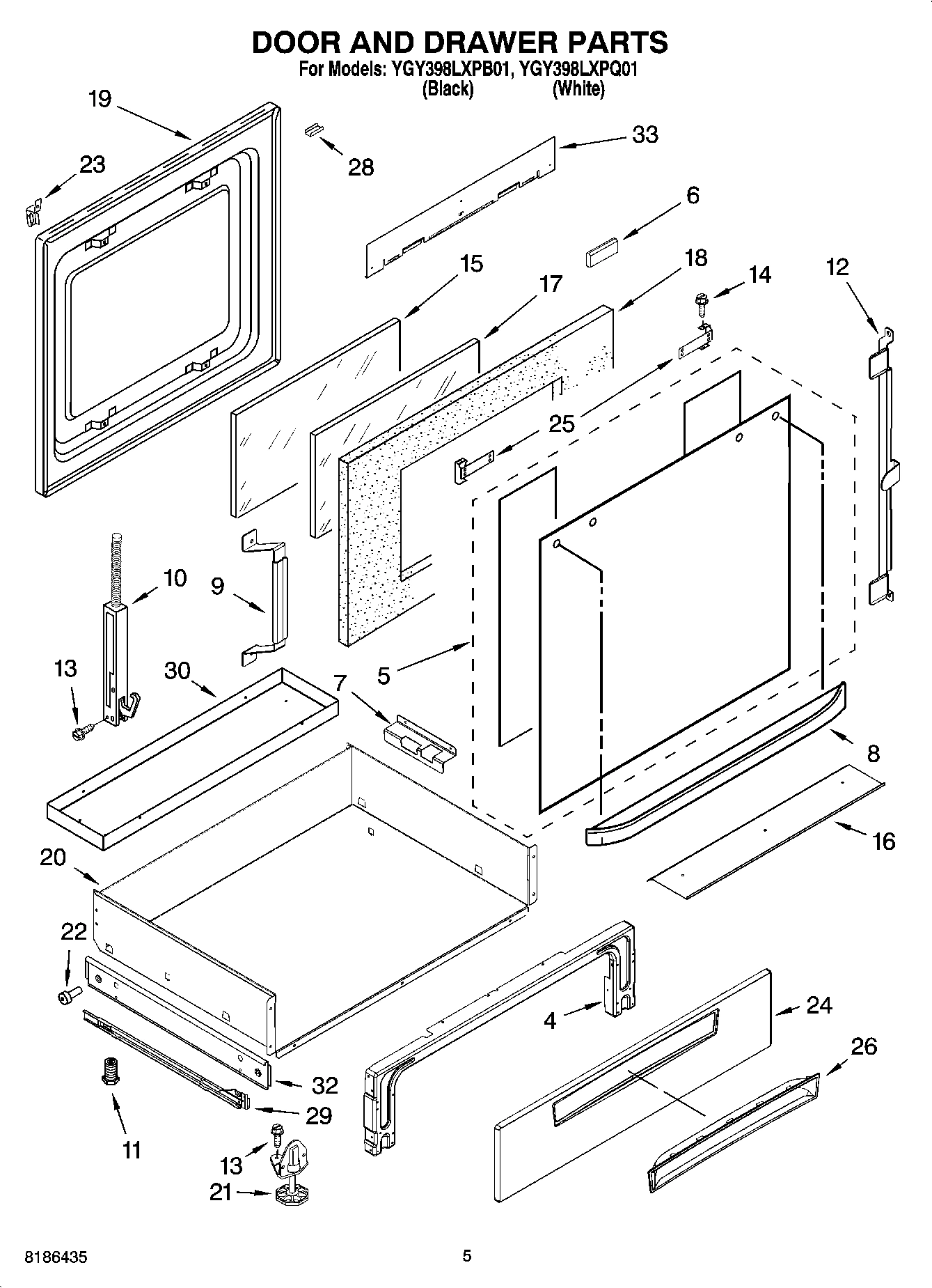 04 - DOOR AND DRAWER PARTS