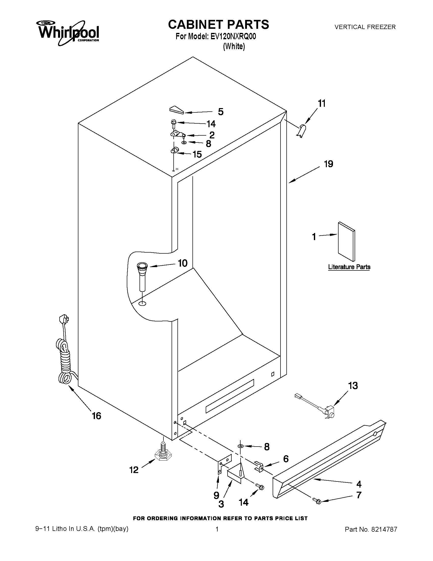 01 - CABINET PARTS