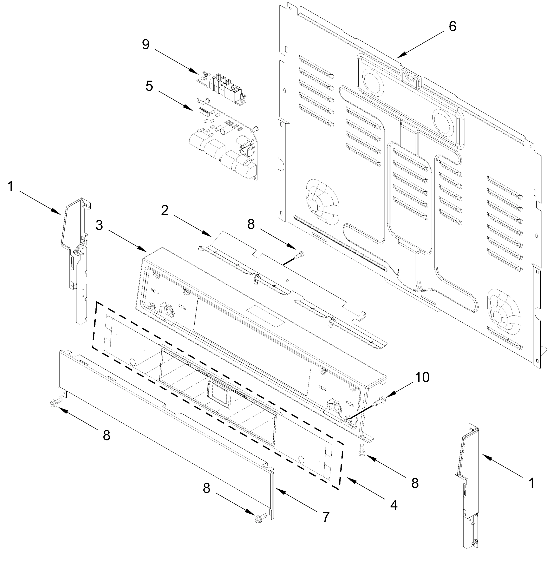 CONTROL PANEL PARTS
