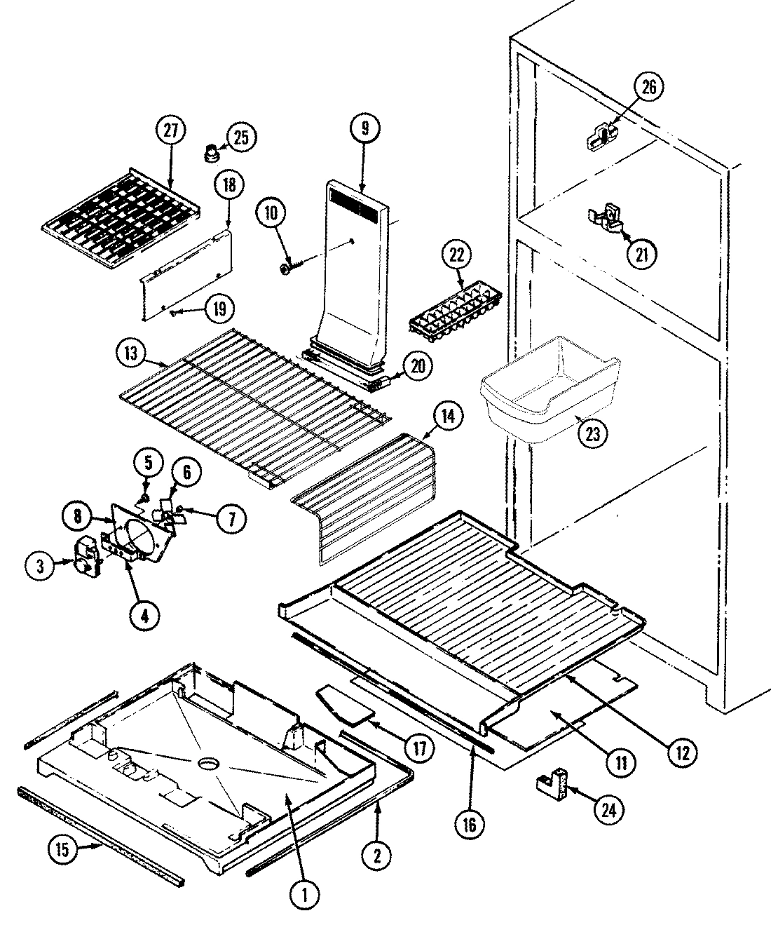 01 - FREEZER COMPARTMENT