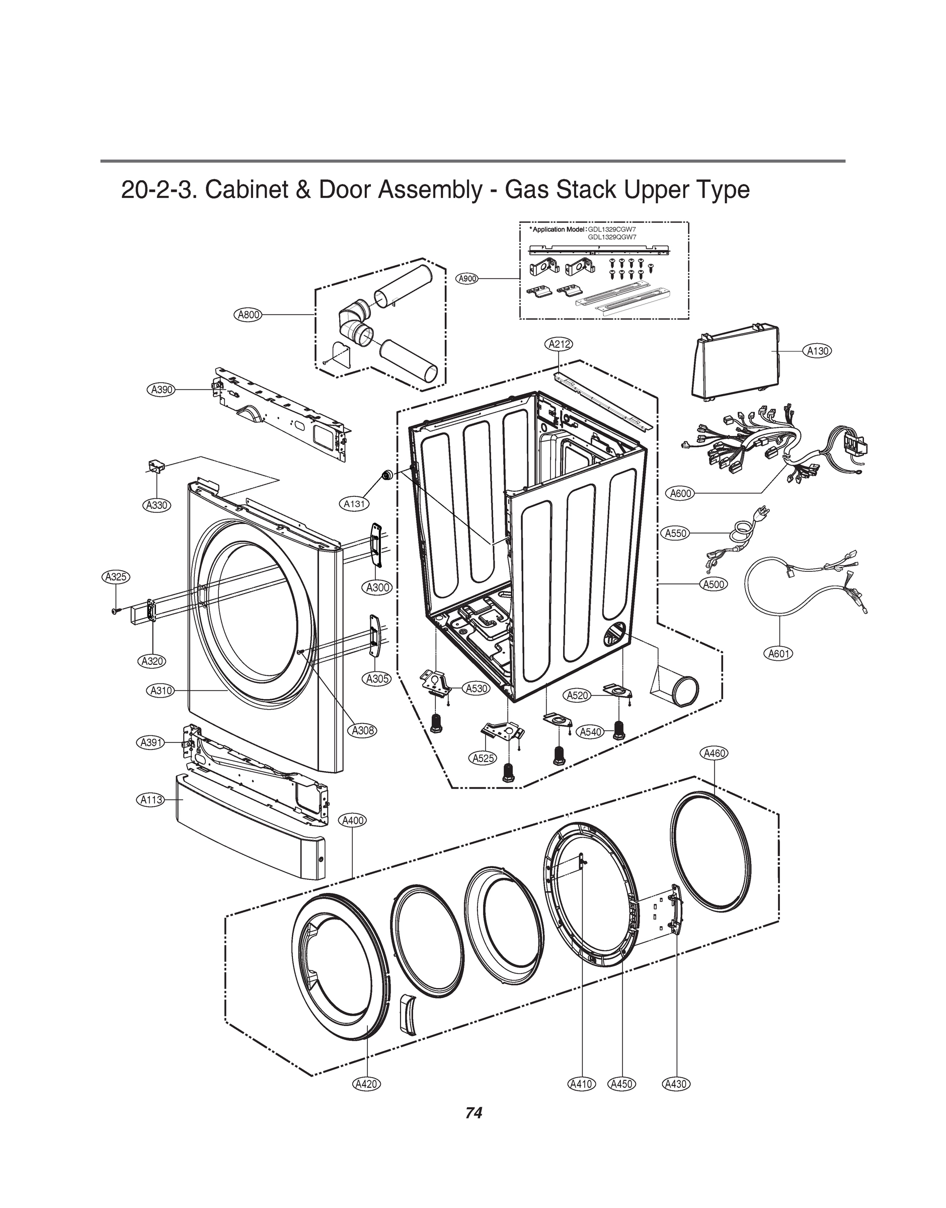 CABINET & DOOR ASSEMBLY