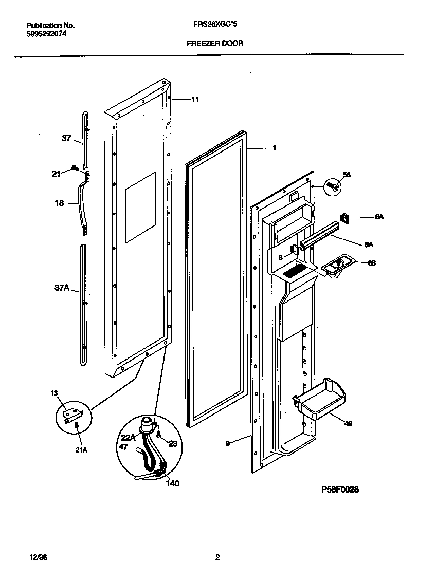 02 - FREEZER DOOR