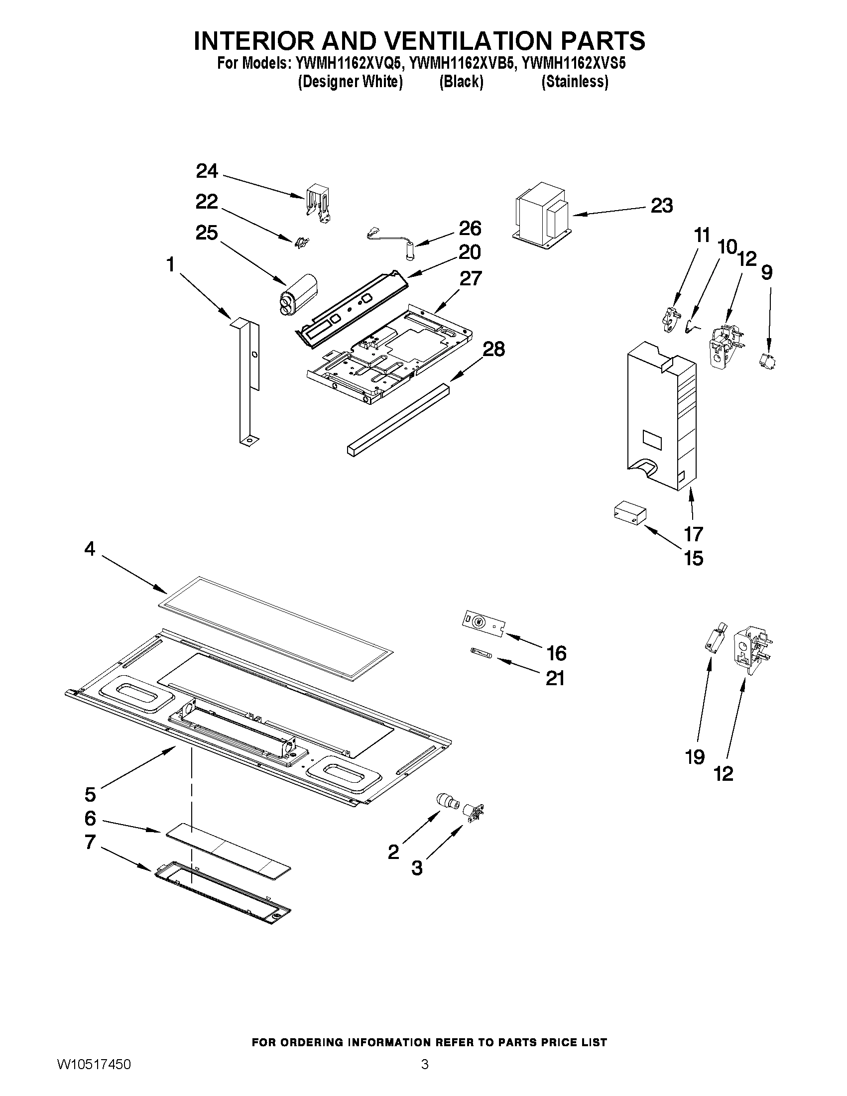 03 - INTERIOR AND VENTILATION PARTS