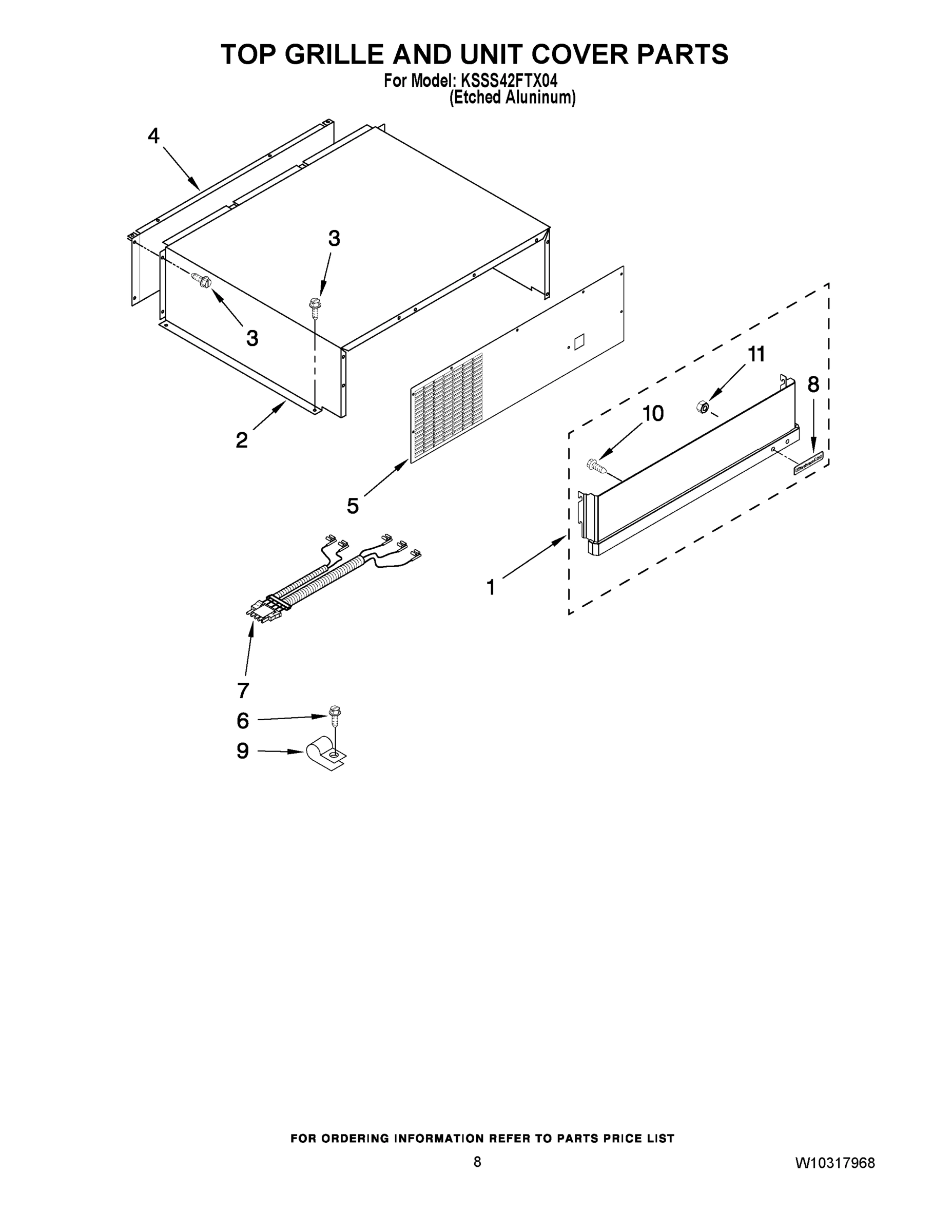 06 - TOP GRILLE AND UNIT COVER PARTS