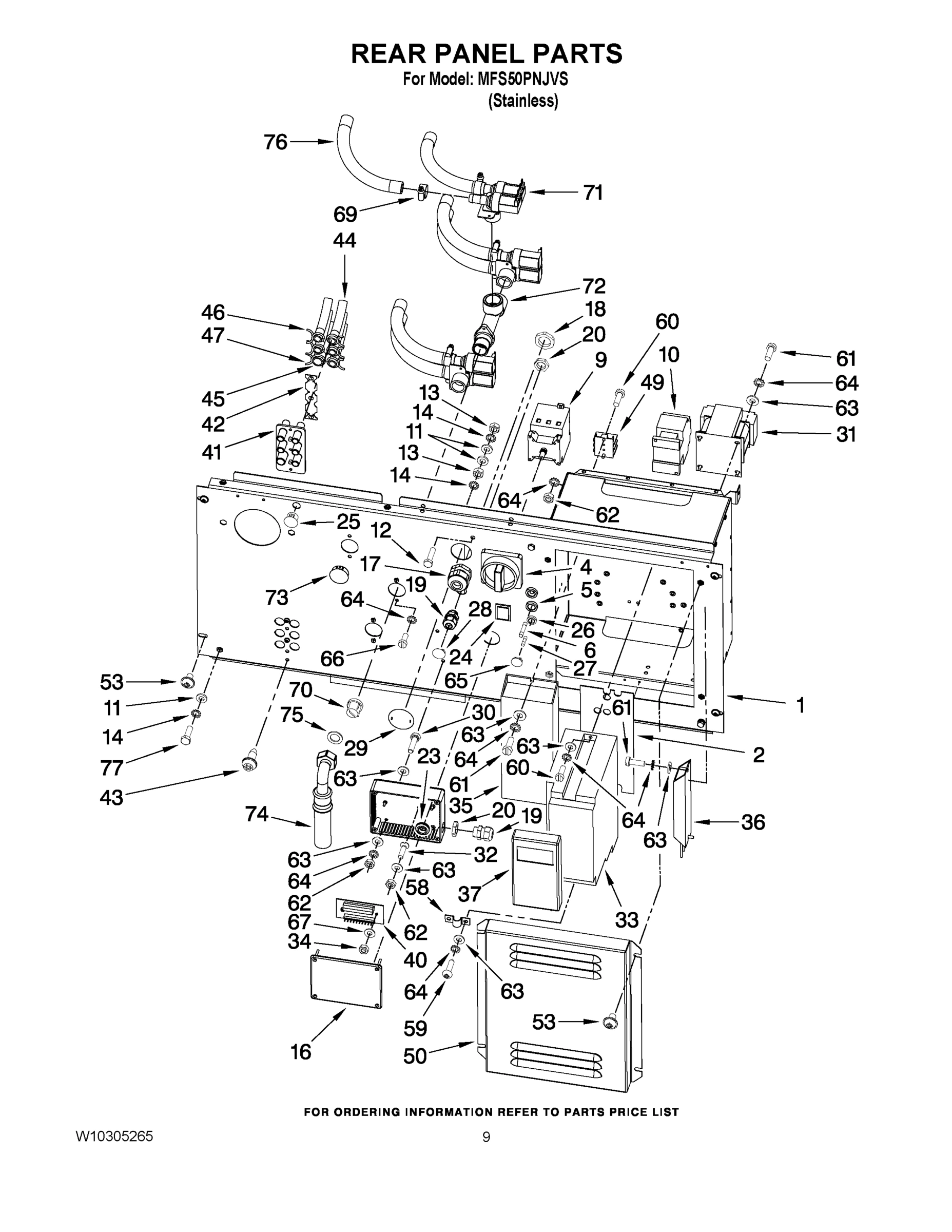 07 - REAR PANEL PARTS