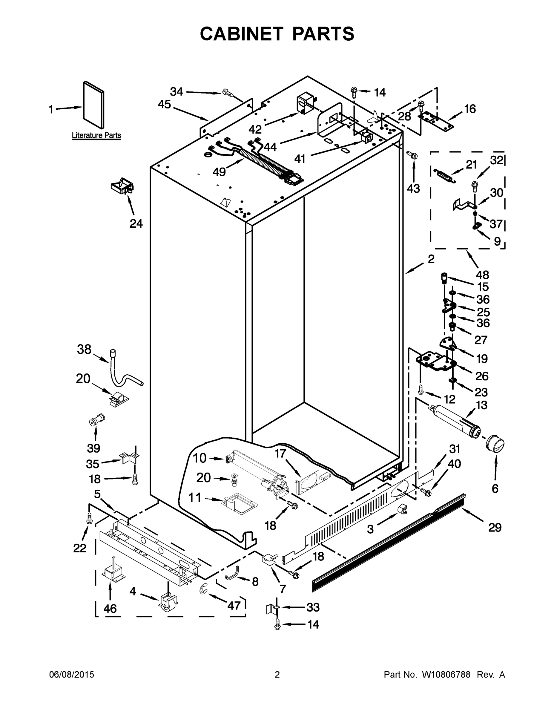 02 - CABINET PARTS