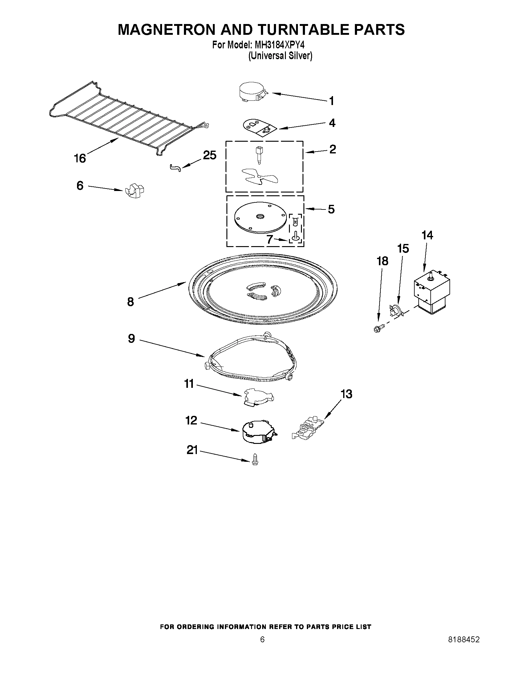 05 - MAGNETRON AND TURNTABLE PARTS