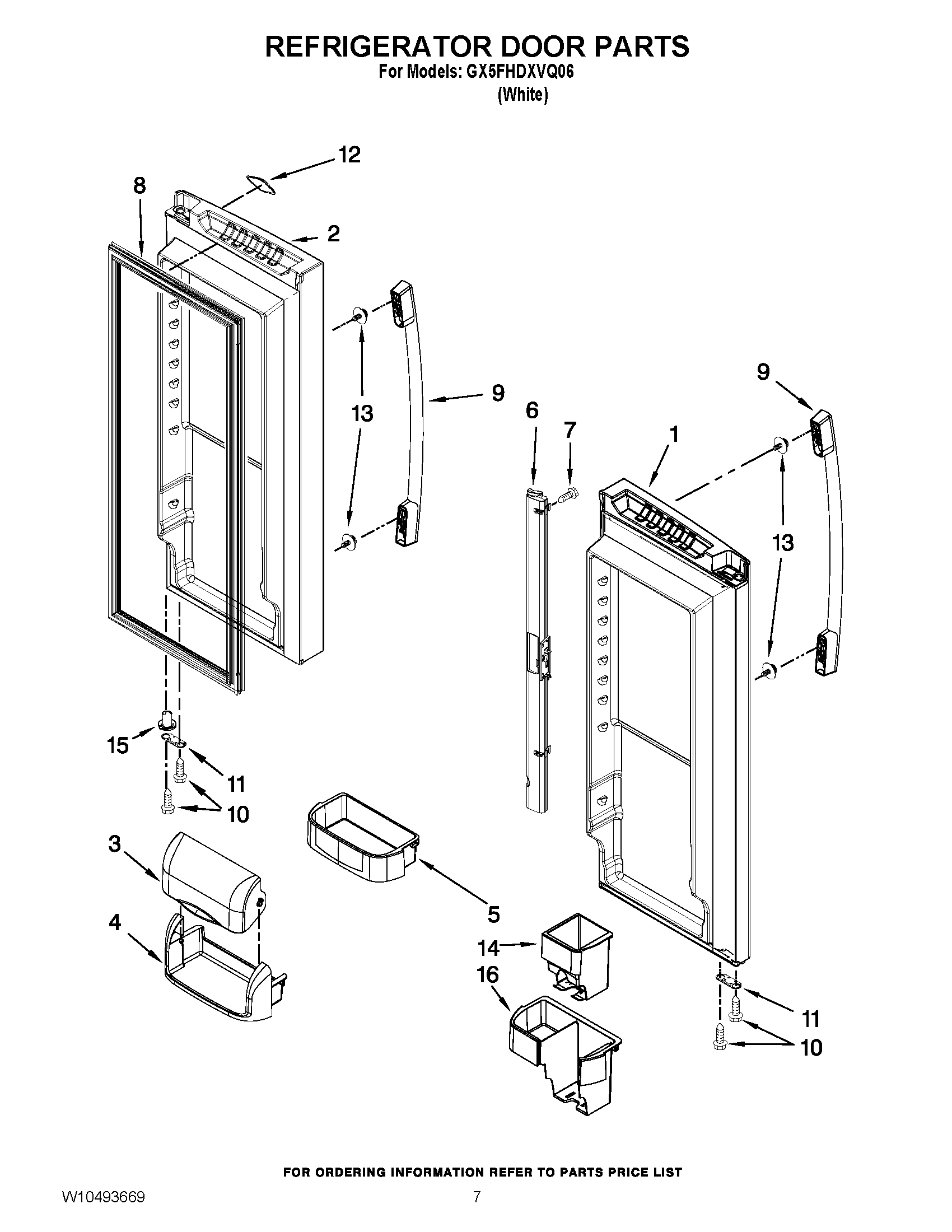 05 - REFRIGERATOR DOOR PARTS