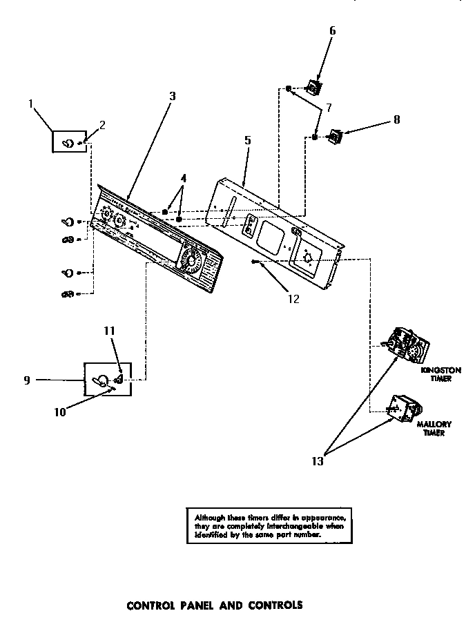 12 - CONTROL PANEL & CONTROLS