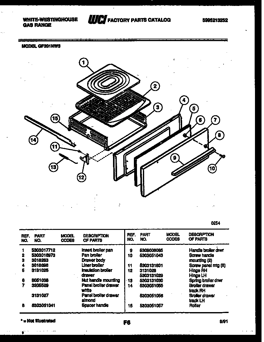 04 - BROILER DRAWER PARTS