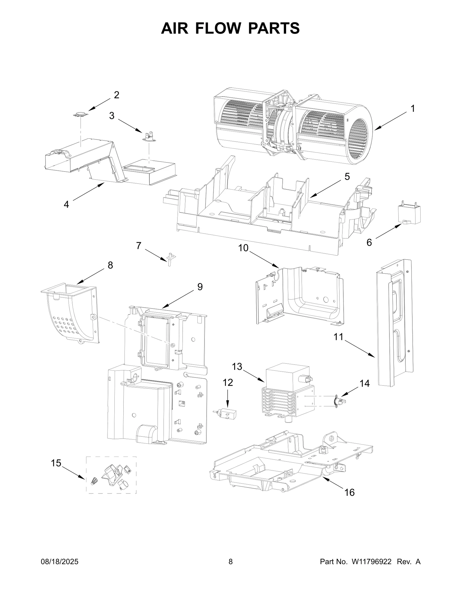 AIR FLOW PARTS