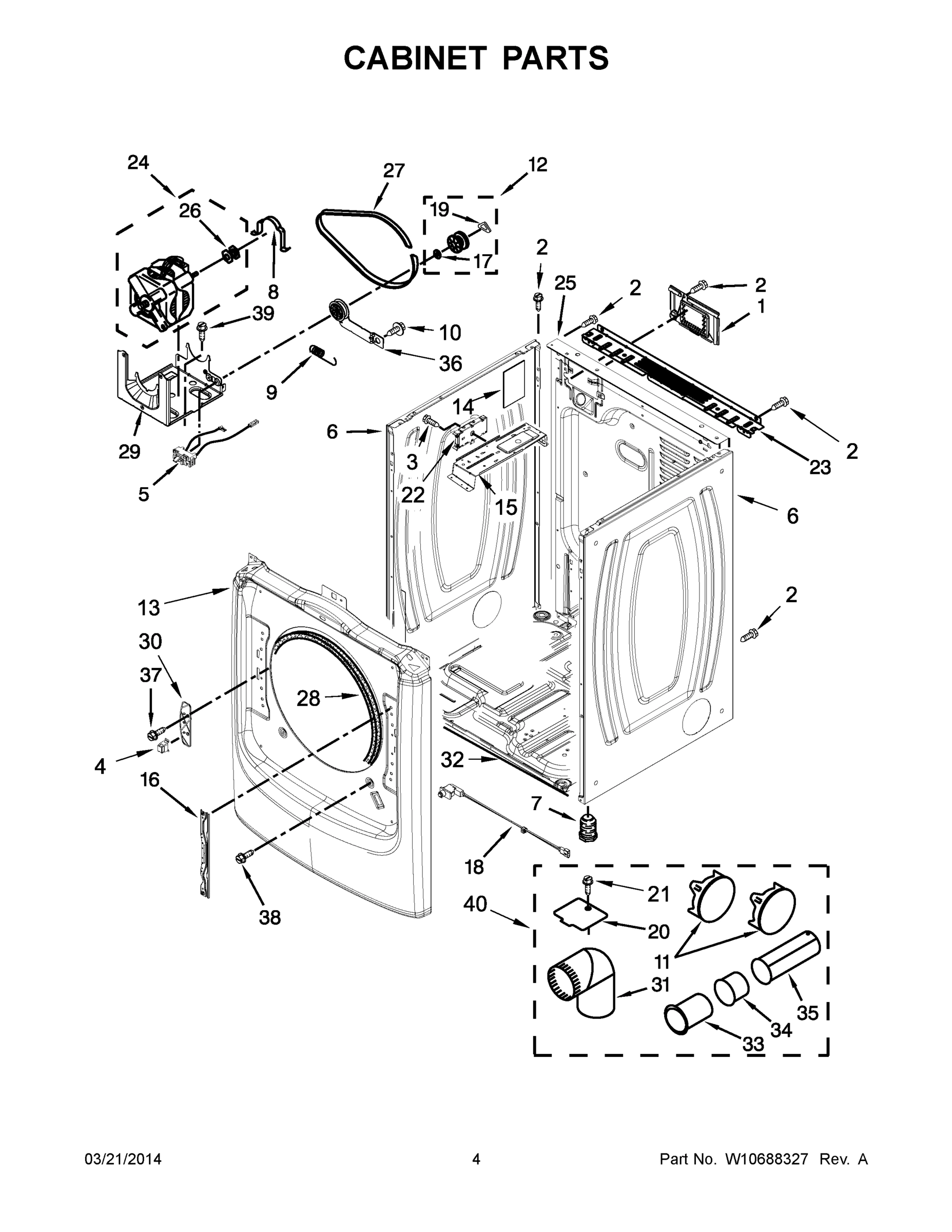 03 - CABINET PARTS