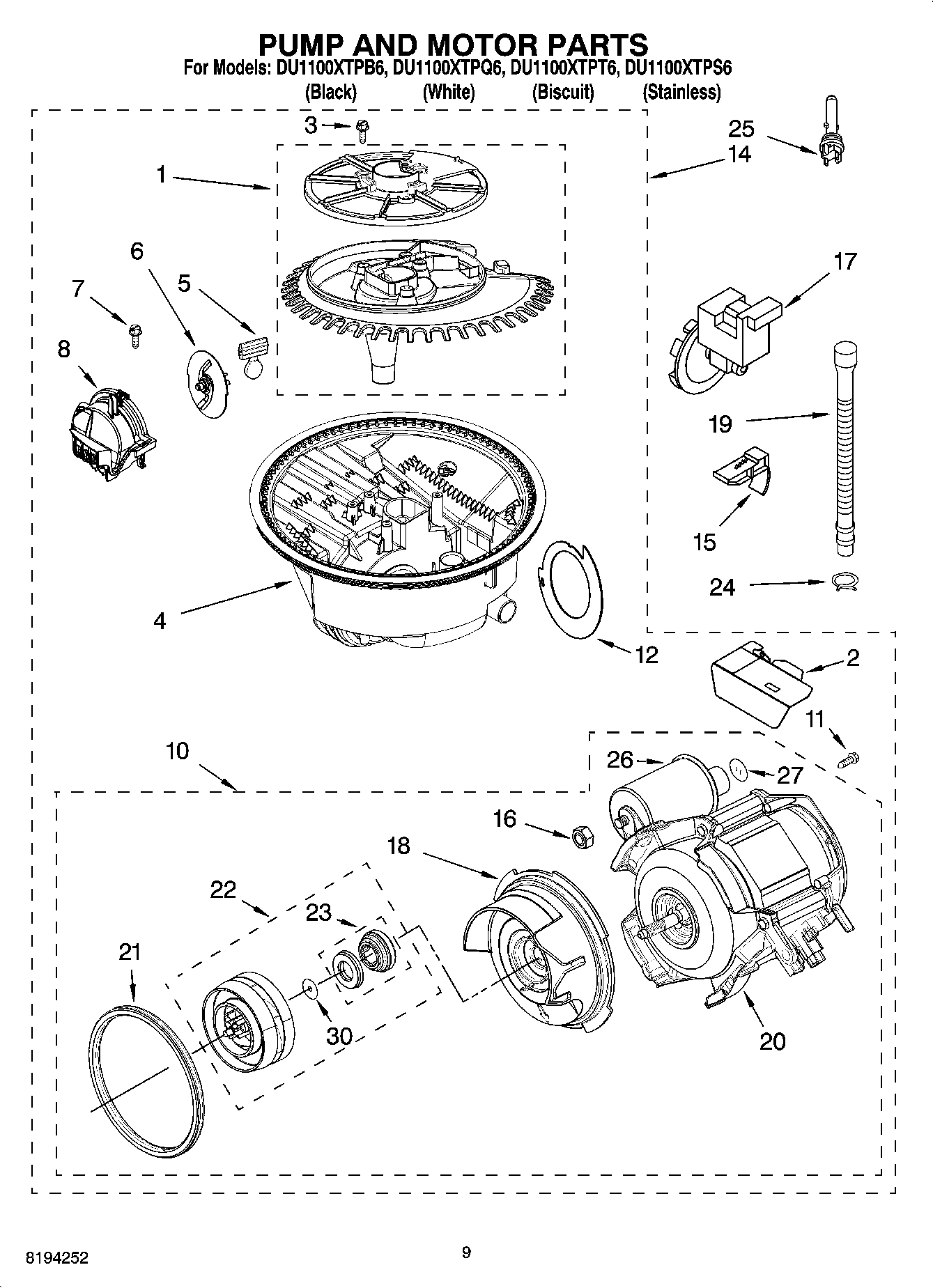 08 - PUMP AND MOTOR PARTS