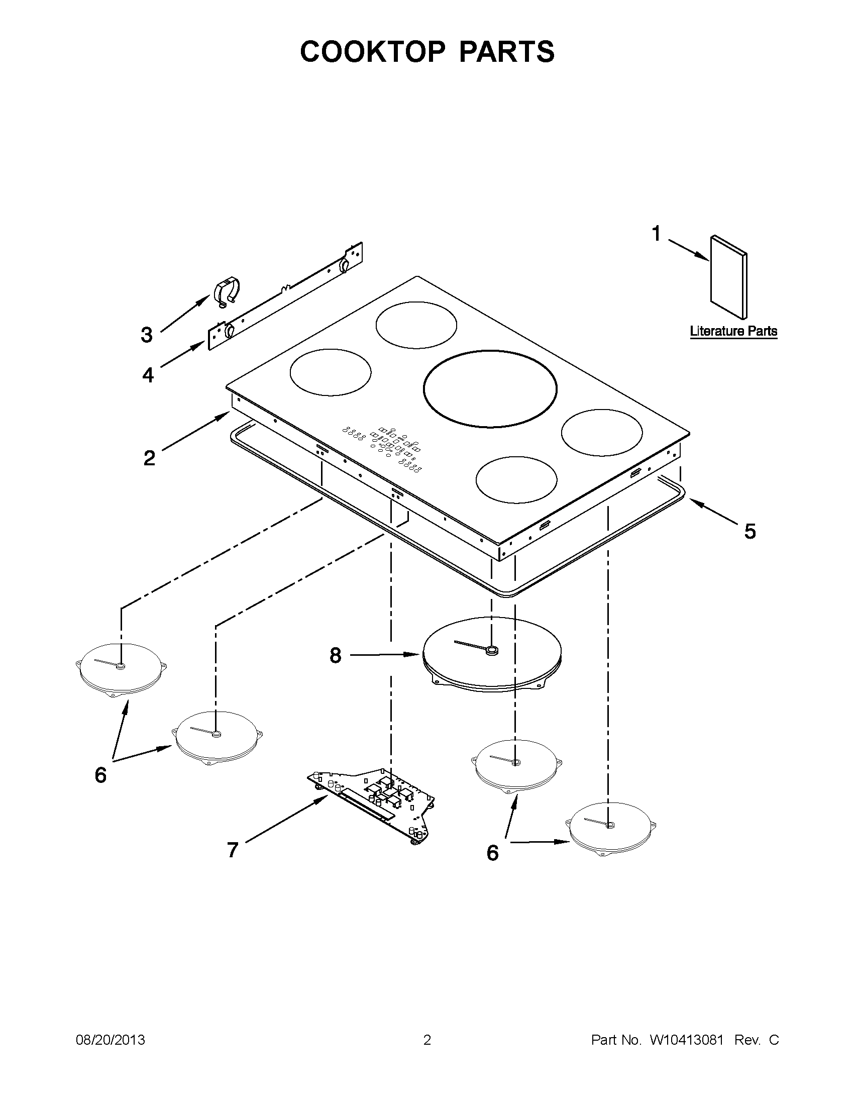 02 - COOKTOP PARTS