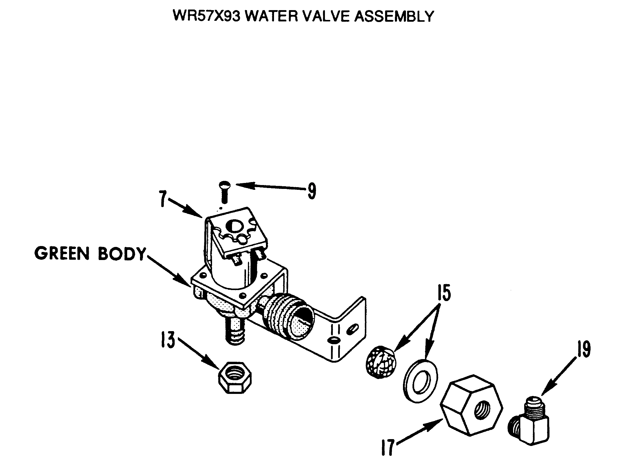 WATER VALVE ASSEMBLY