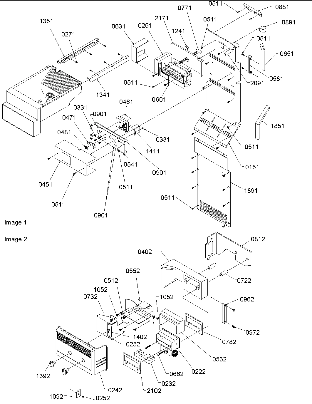 08 - Ice Maker/Control Assy