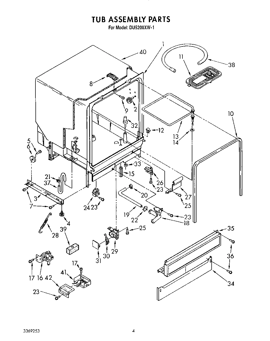 03 - TUB ASSEMBLY