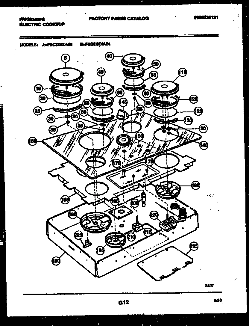 02 - COOKTOP PARTS
