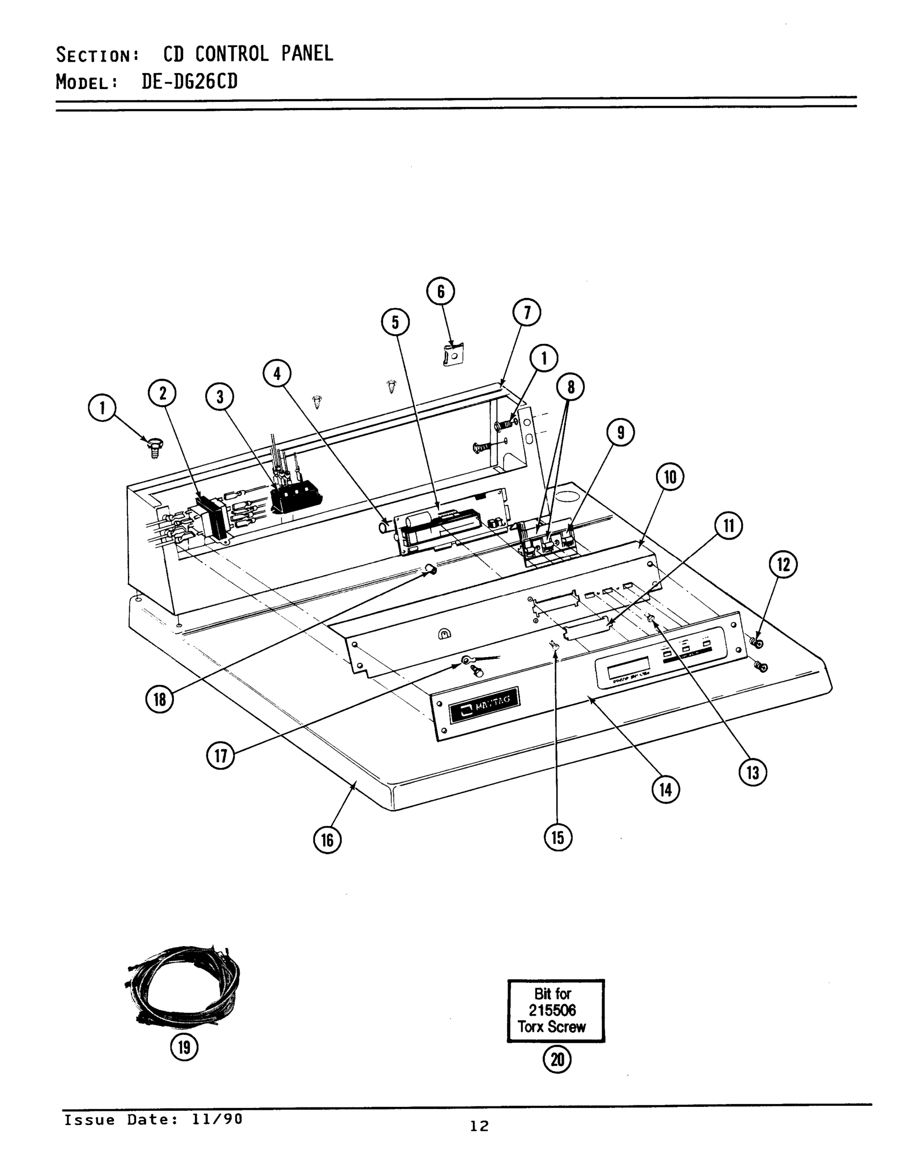 03 - CONTROL PANEL-CD MODELS
