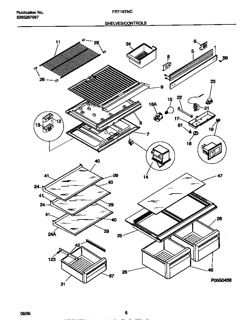 04 - SHELVES/CONTROLS