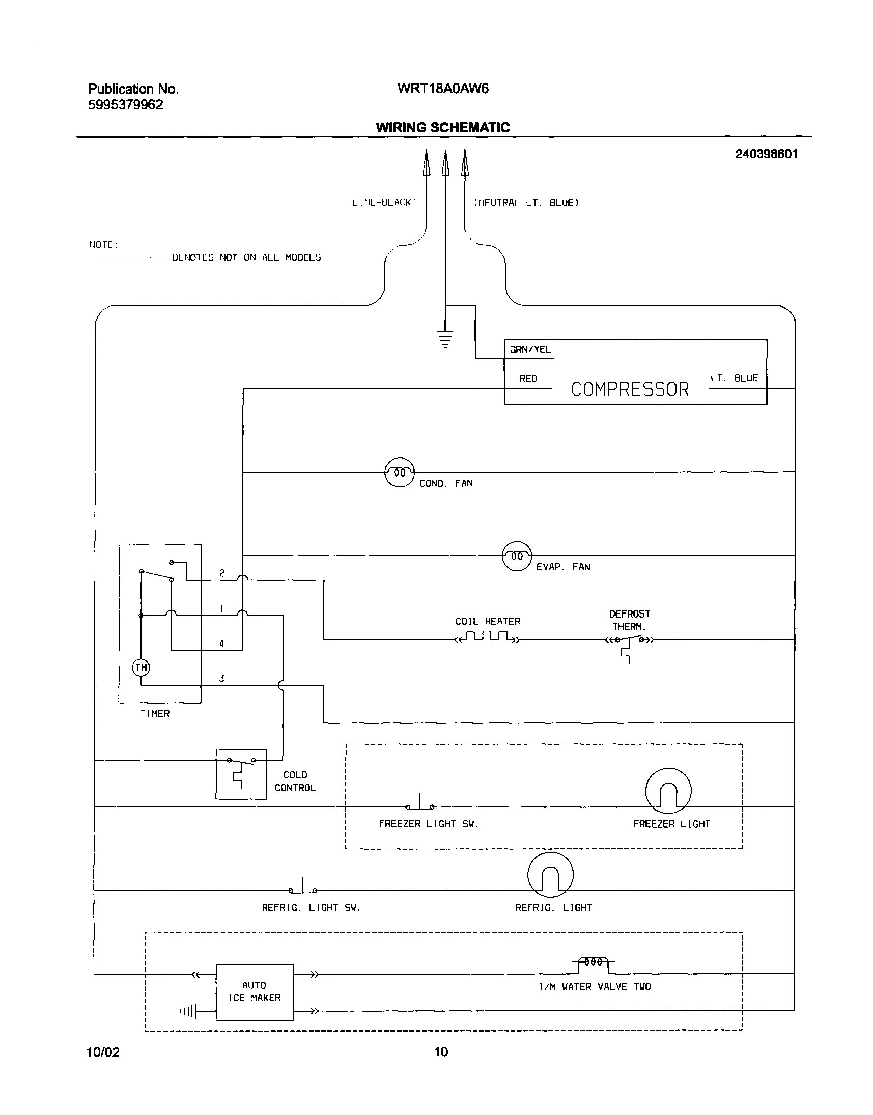 10 - WIRING SCHEMATIC