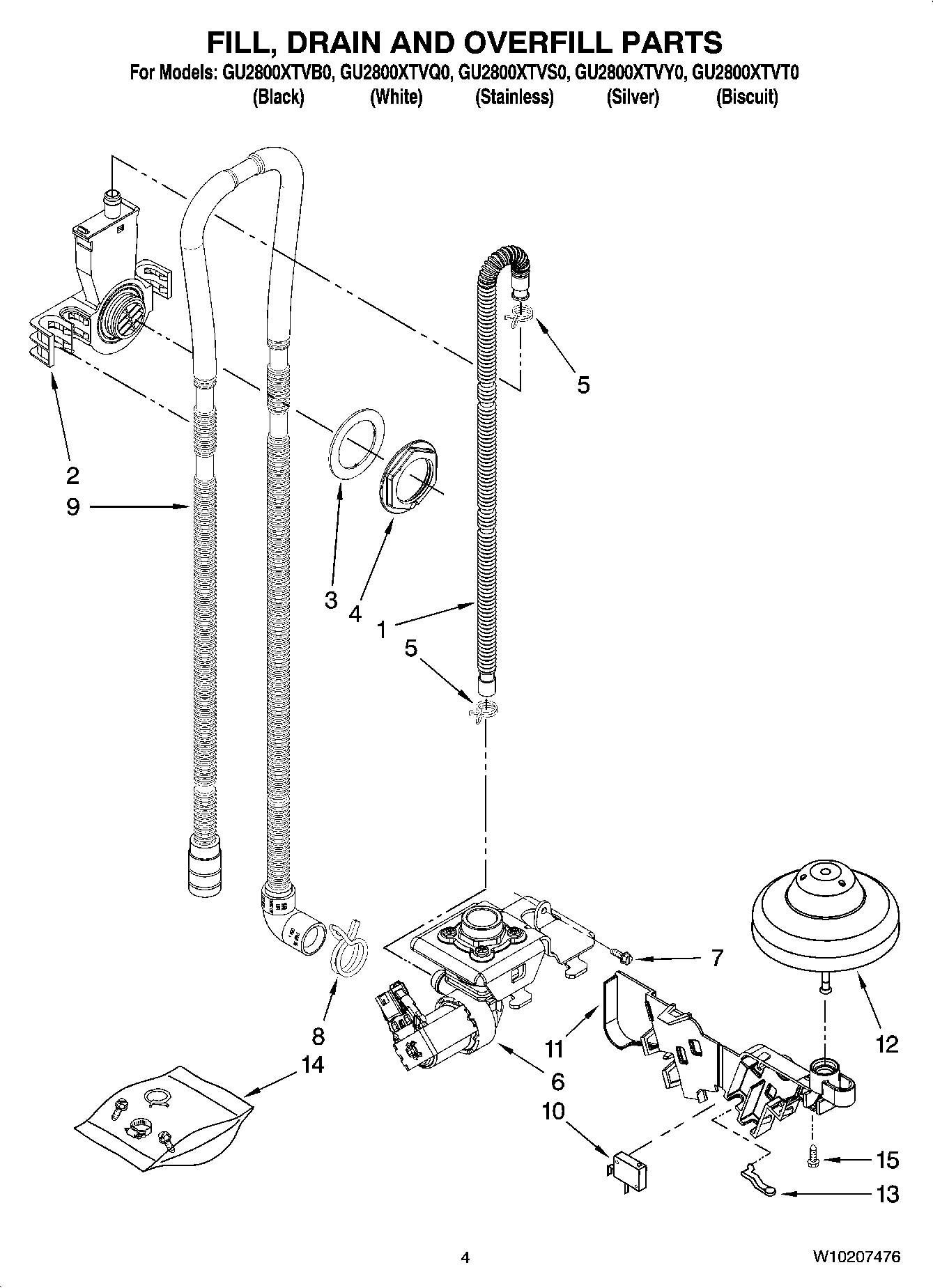 04 - FILL, DRAIN AND OVERFILL PARTS