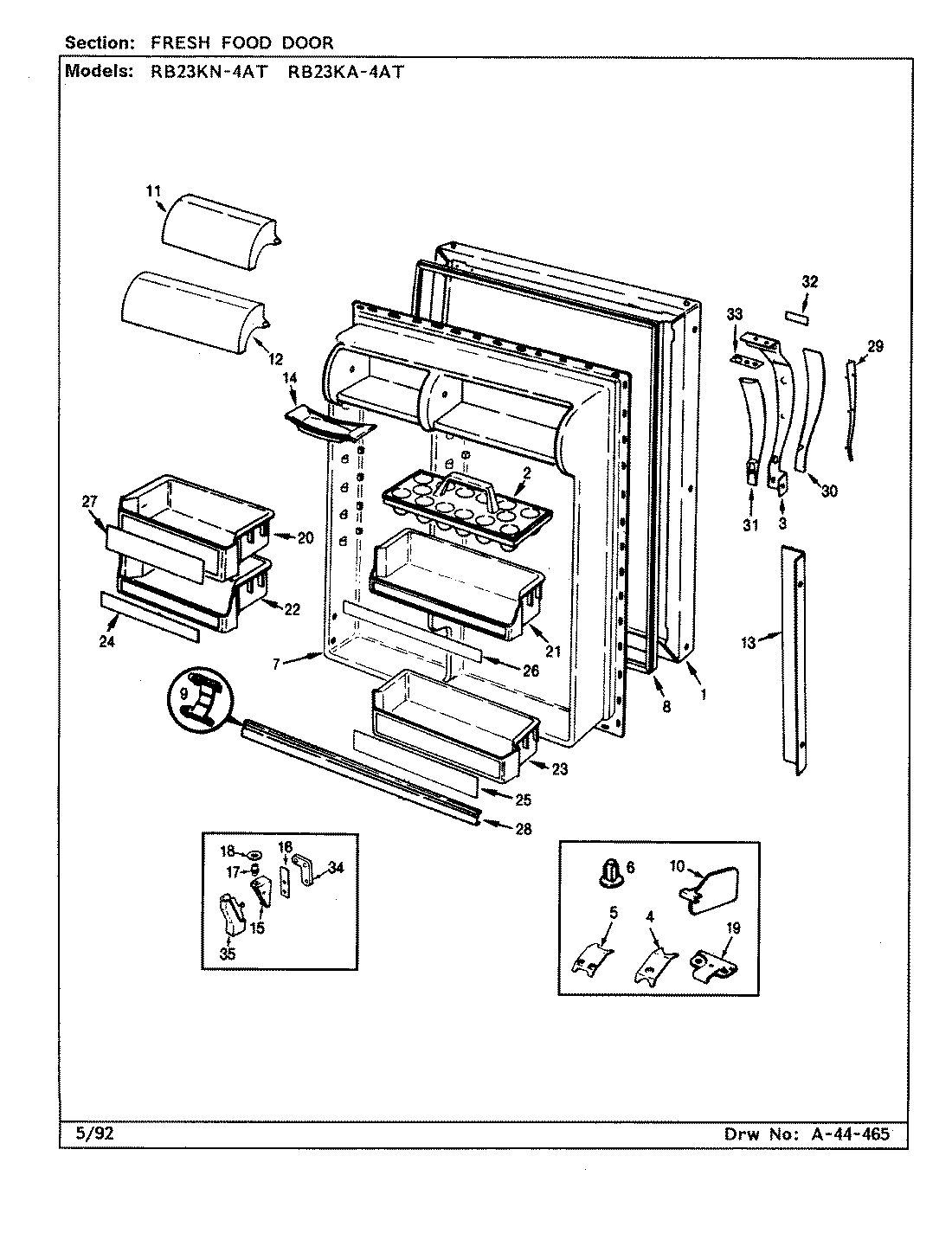 05 - FRESH FOOD DOOR