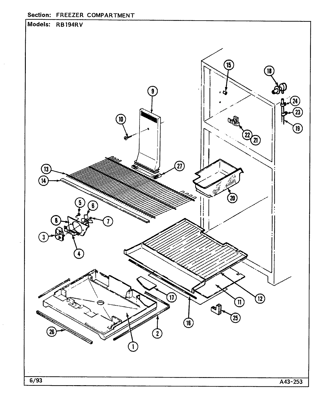 02 - FREEZER COMPARTMENT