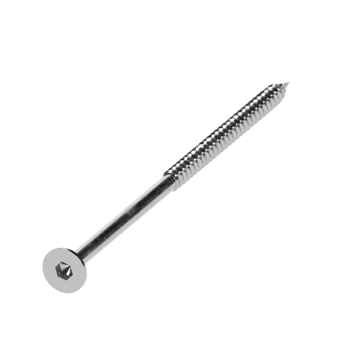 ZENITH® 14G x 150mm 304 Stainless Steel, Self Drilling, Internal Hex Drive, Bugle Batten Screws – External Use – 25 Pack