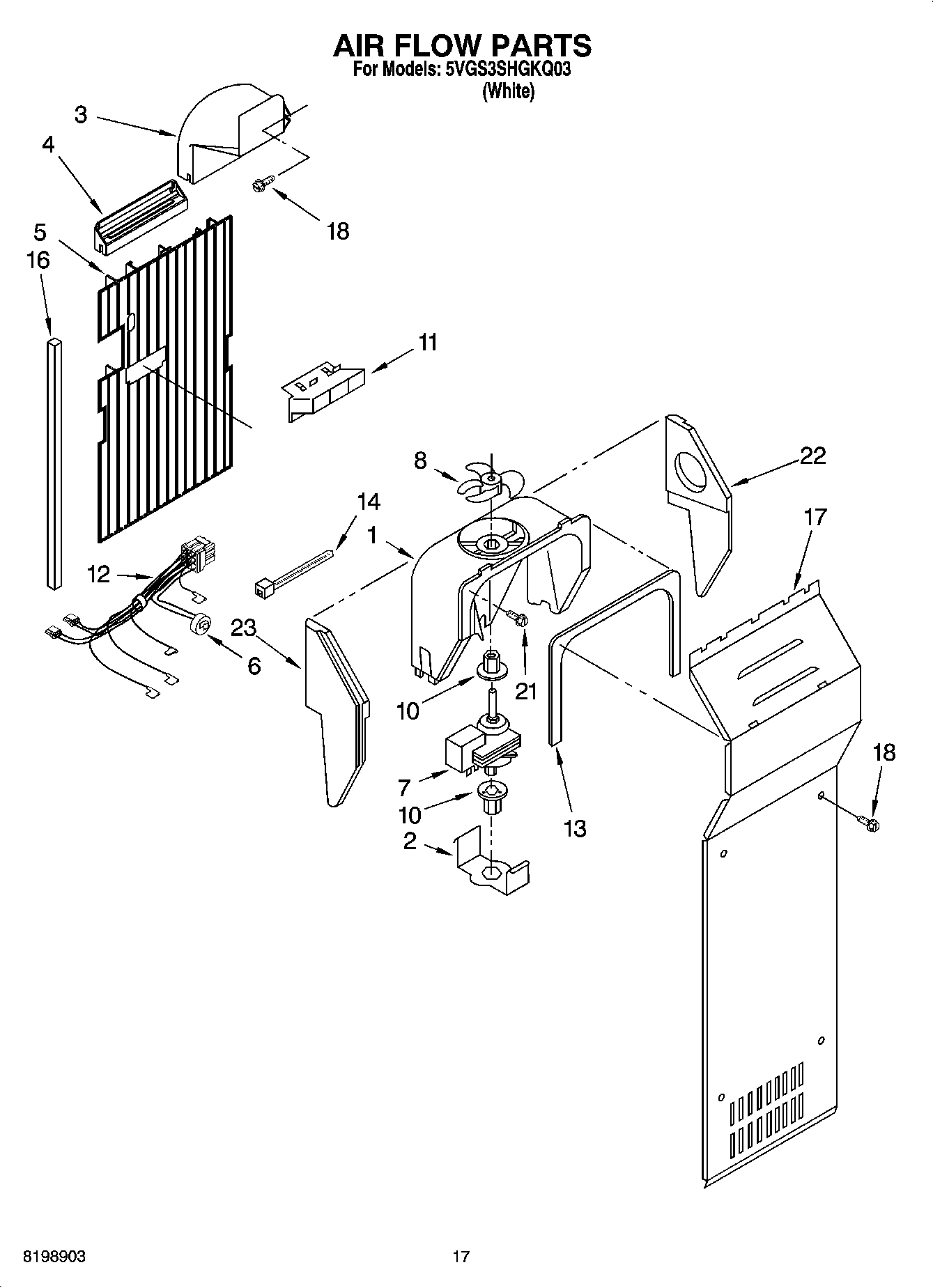 10 - AIR FLOW PARTS