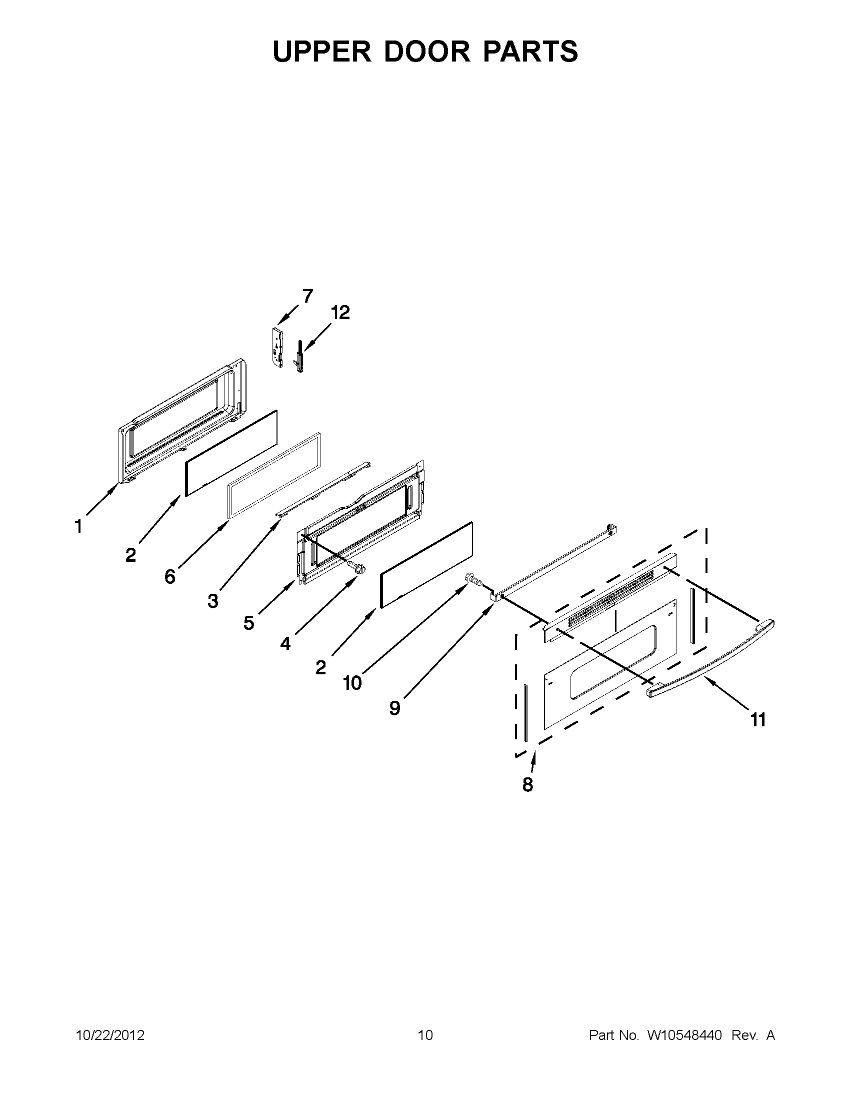 05 - UPPER DOOR PARTS