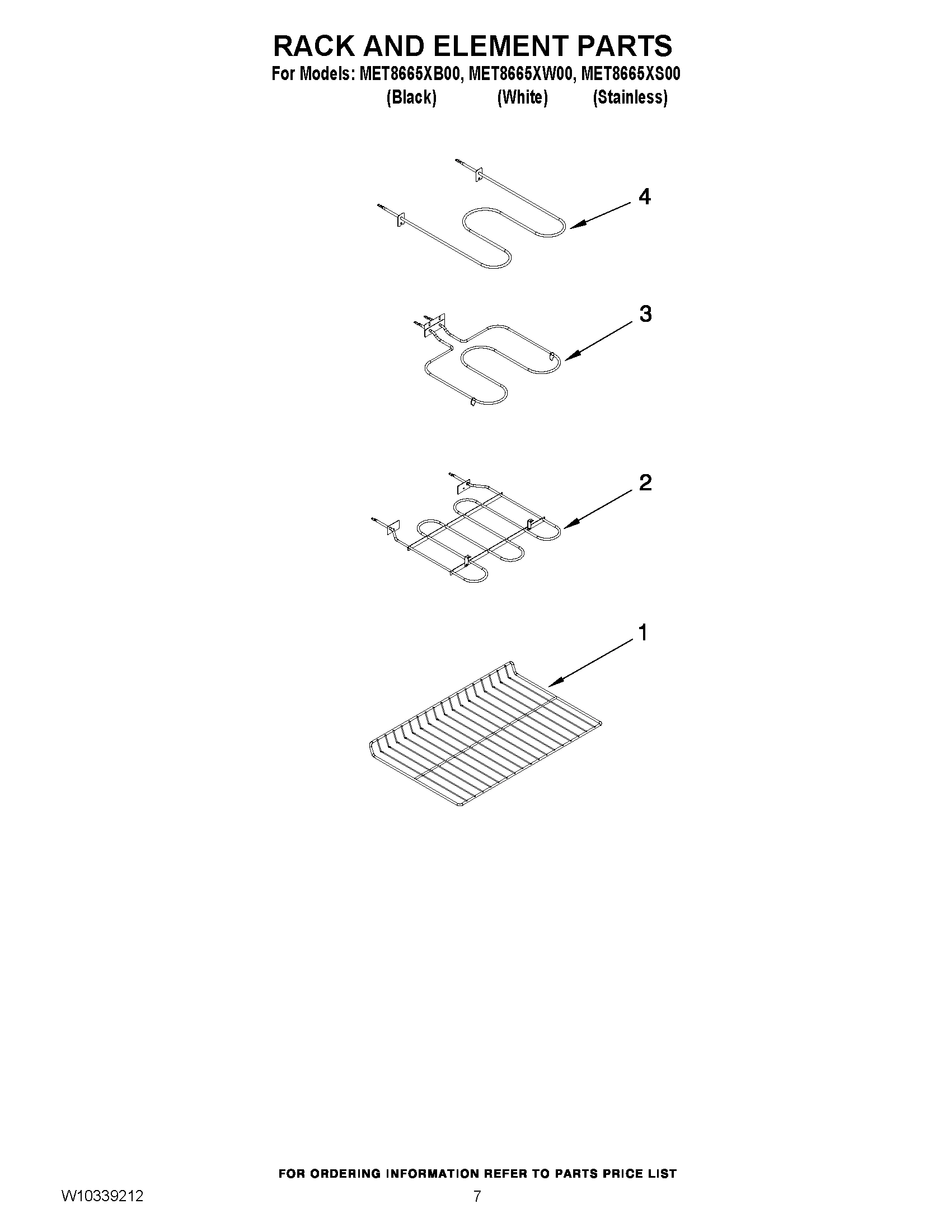 06 - RACK AND ELEMENT PARTS