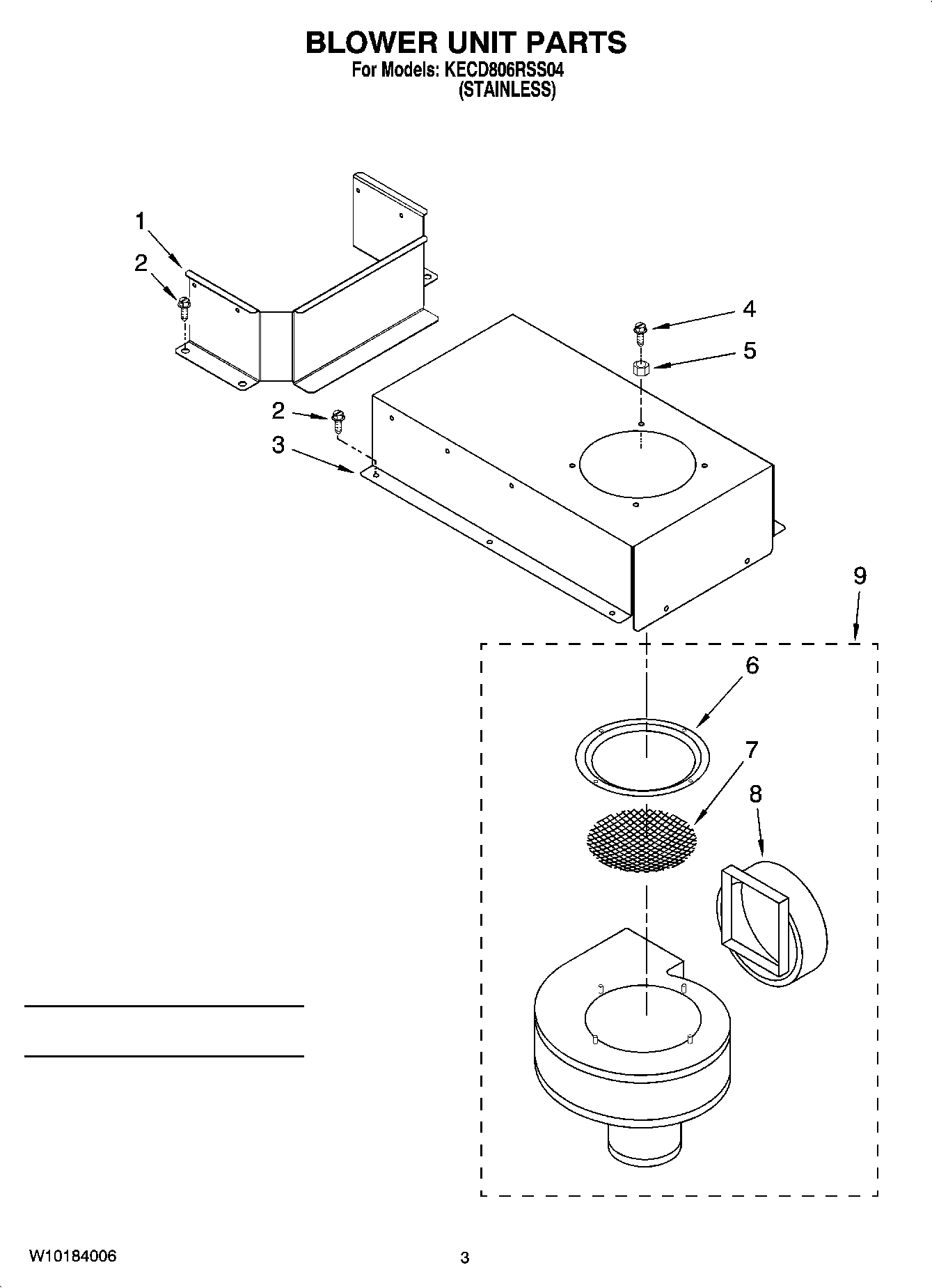 02 - BLOWER UNIT PARTS, OPTIONAL PARTS