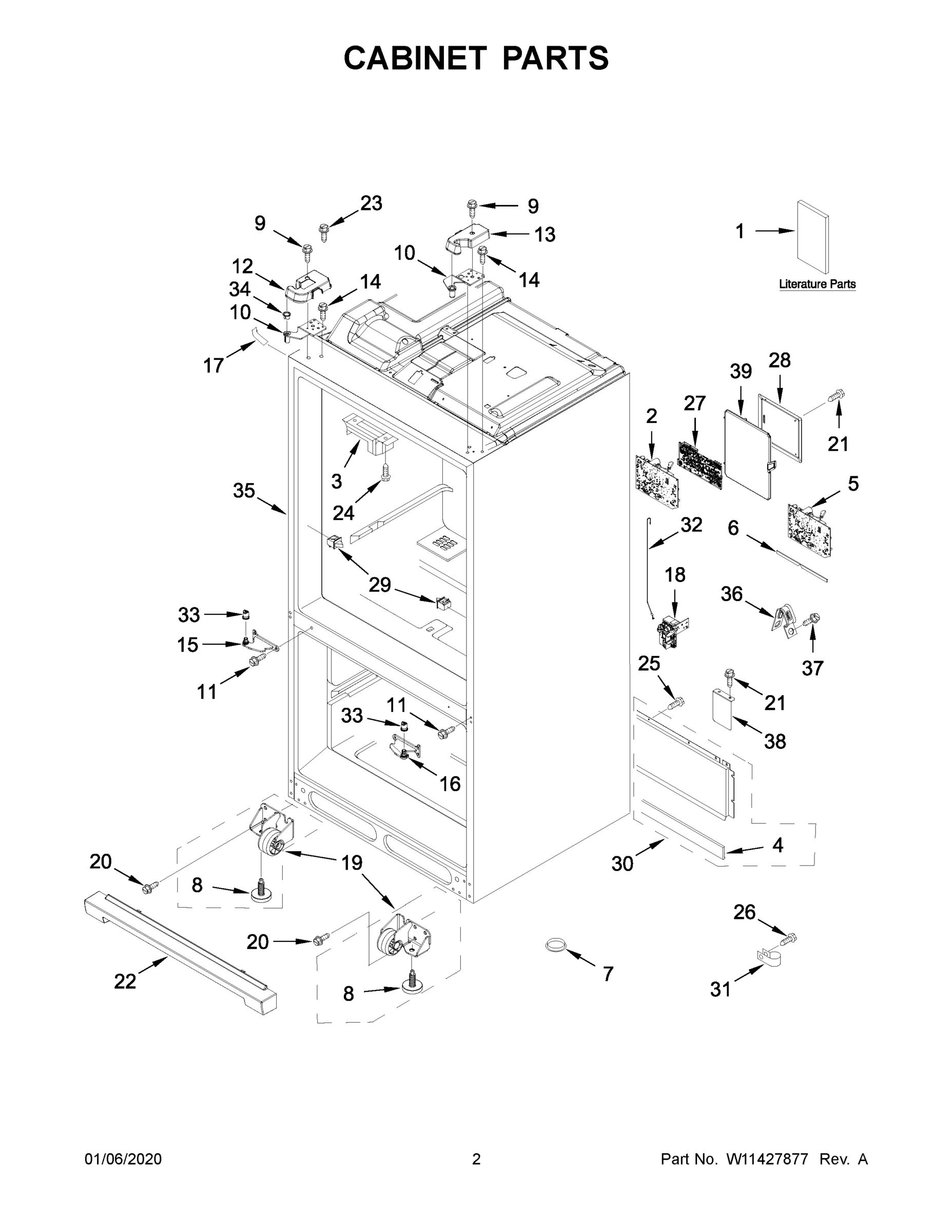 02 - CABINET PARTS